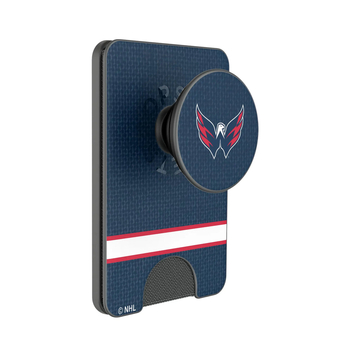Washington Capitals Endzone Solid Popsockets Wallet Magnetic