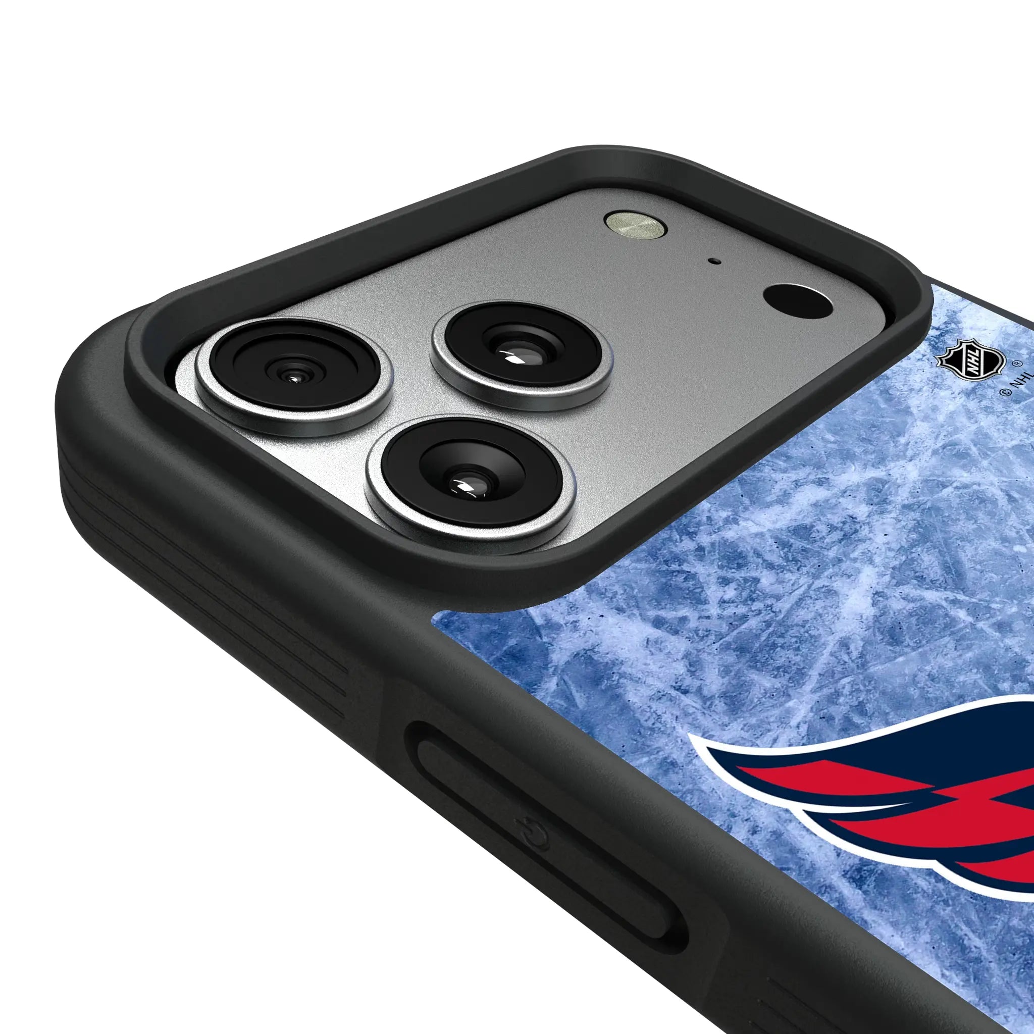 Washington Capitals Ice Wordmark iPhone Bump Phone Case for Apple iPhone - Detail#Device_iPhone 17 Pro Max