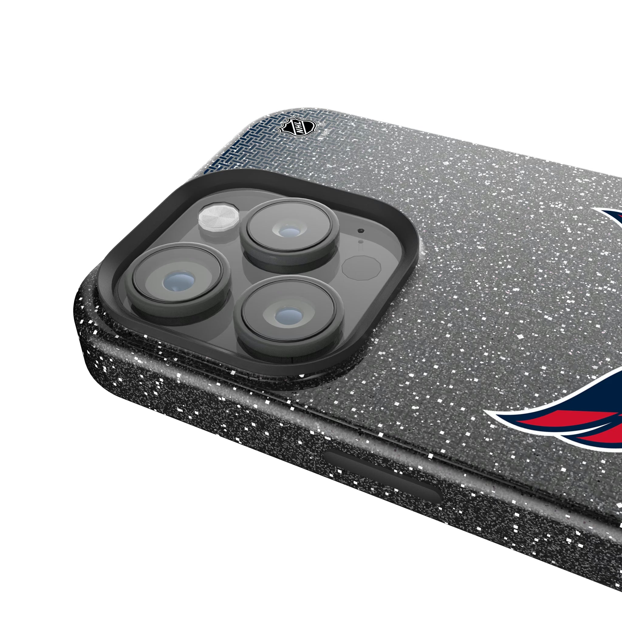 Washington Capitals Linen iPhone Bling Phone Case for Apple iPhone - Detail