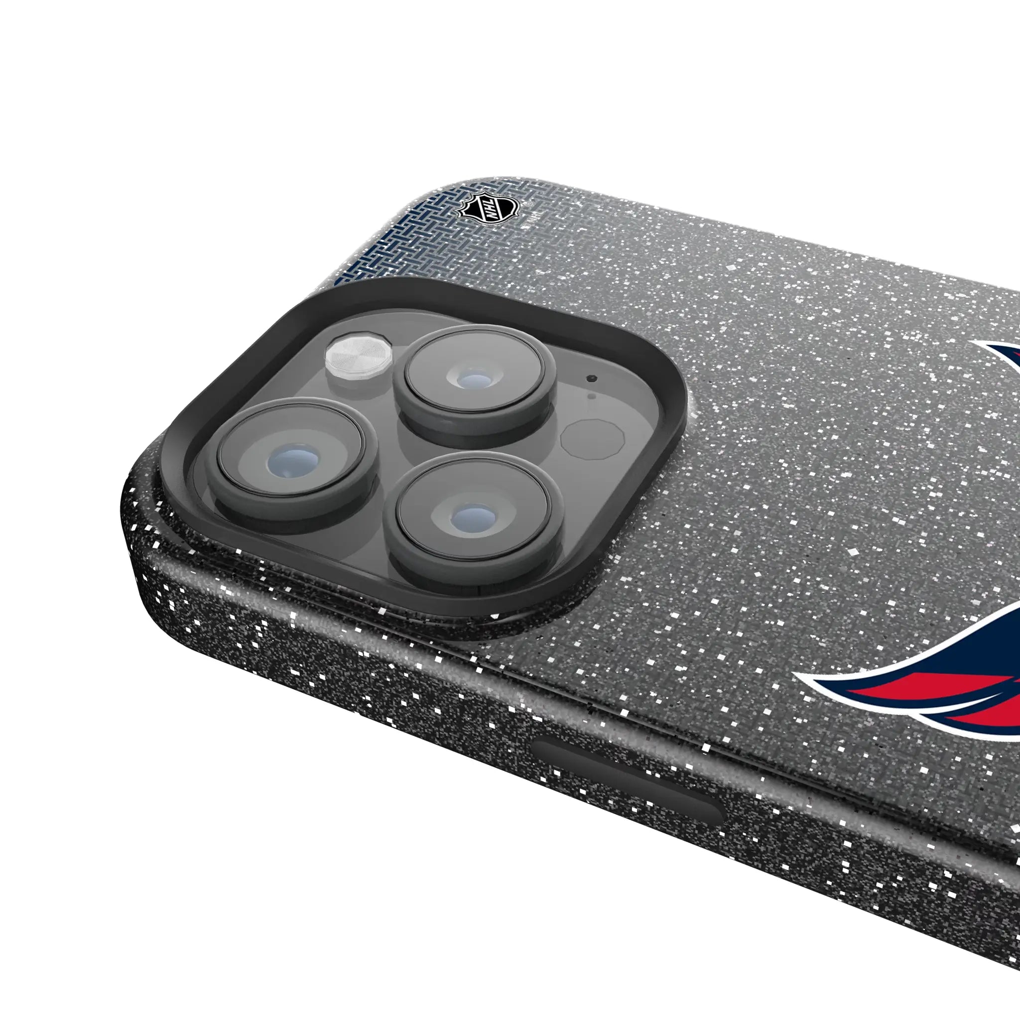 Washington Capitals Linen iPhone Bling Phone Case for Apple iPhone - Detail