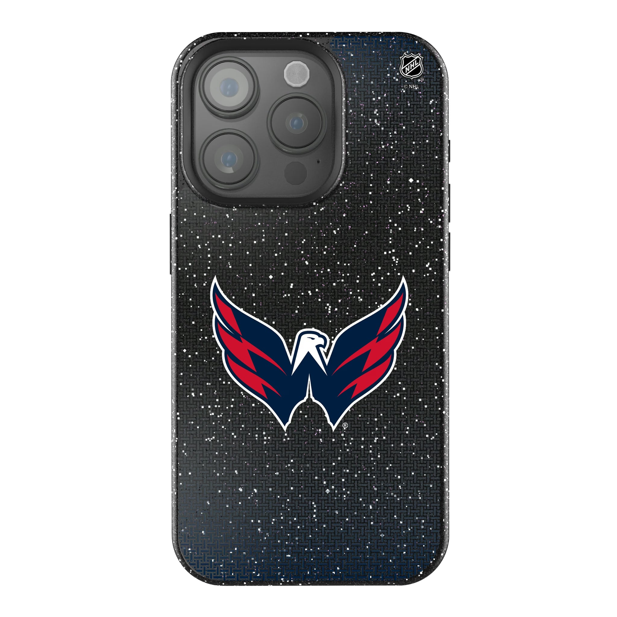 Washington Capitals Linen iPhone Bling Phone Case for Apple iPhone