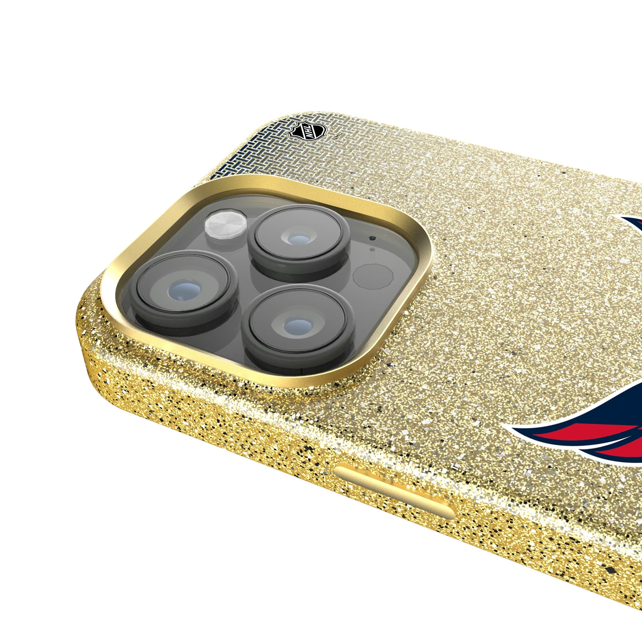 Washington Capitals Linen iPhone Bling Phone Case for Apple iPhone - Detail