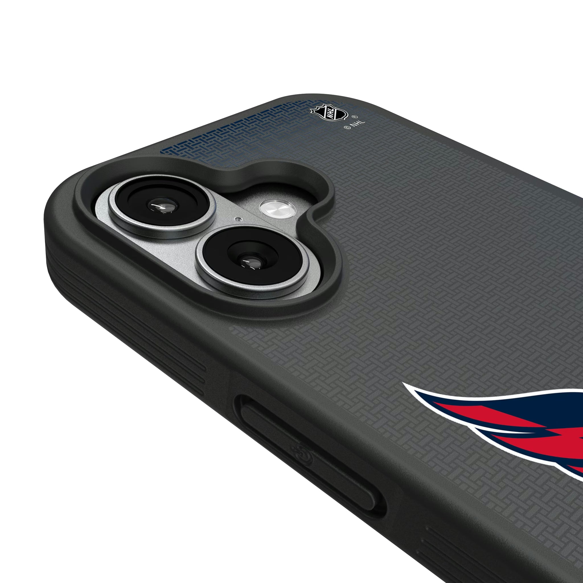 Washington Capitals Linen iPhone Bump Phone Case for Apple iPhone - Detail#Device_iPhone 17