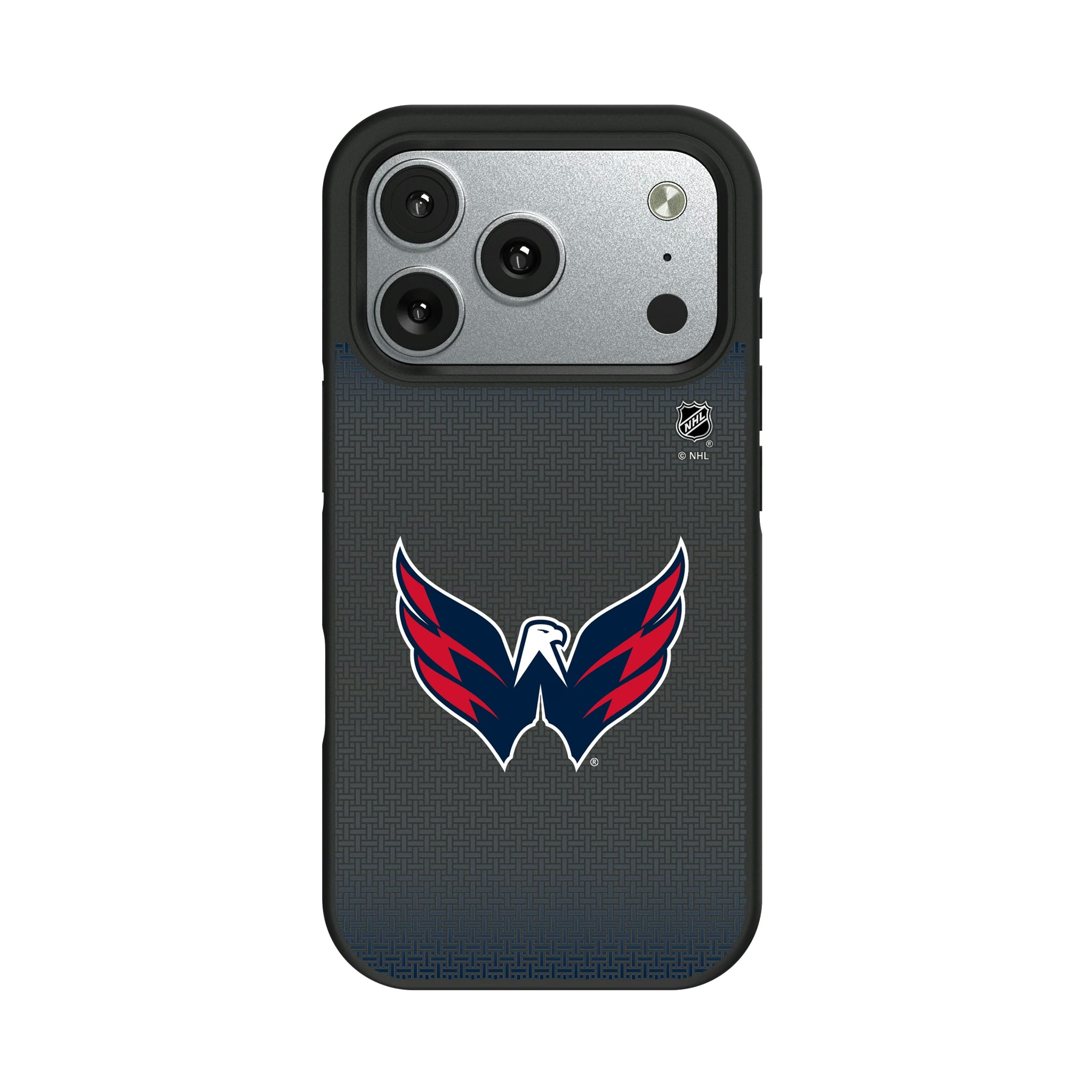 Washington Capitals Linen iPhone Bump Phone Case for Apple iPhone#Device_iPhone 17 Pro