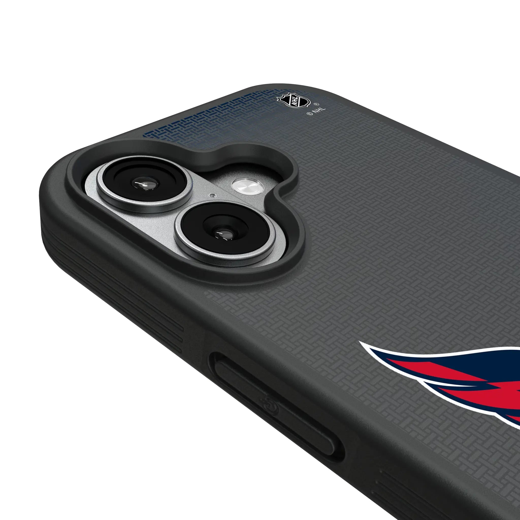Washington Capitals Linen iPhone Bump Phone Case for Apple iPhone - Detail#Device_iPhone 17