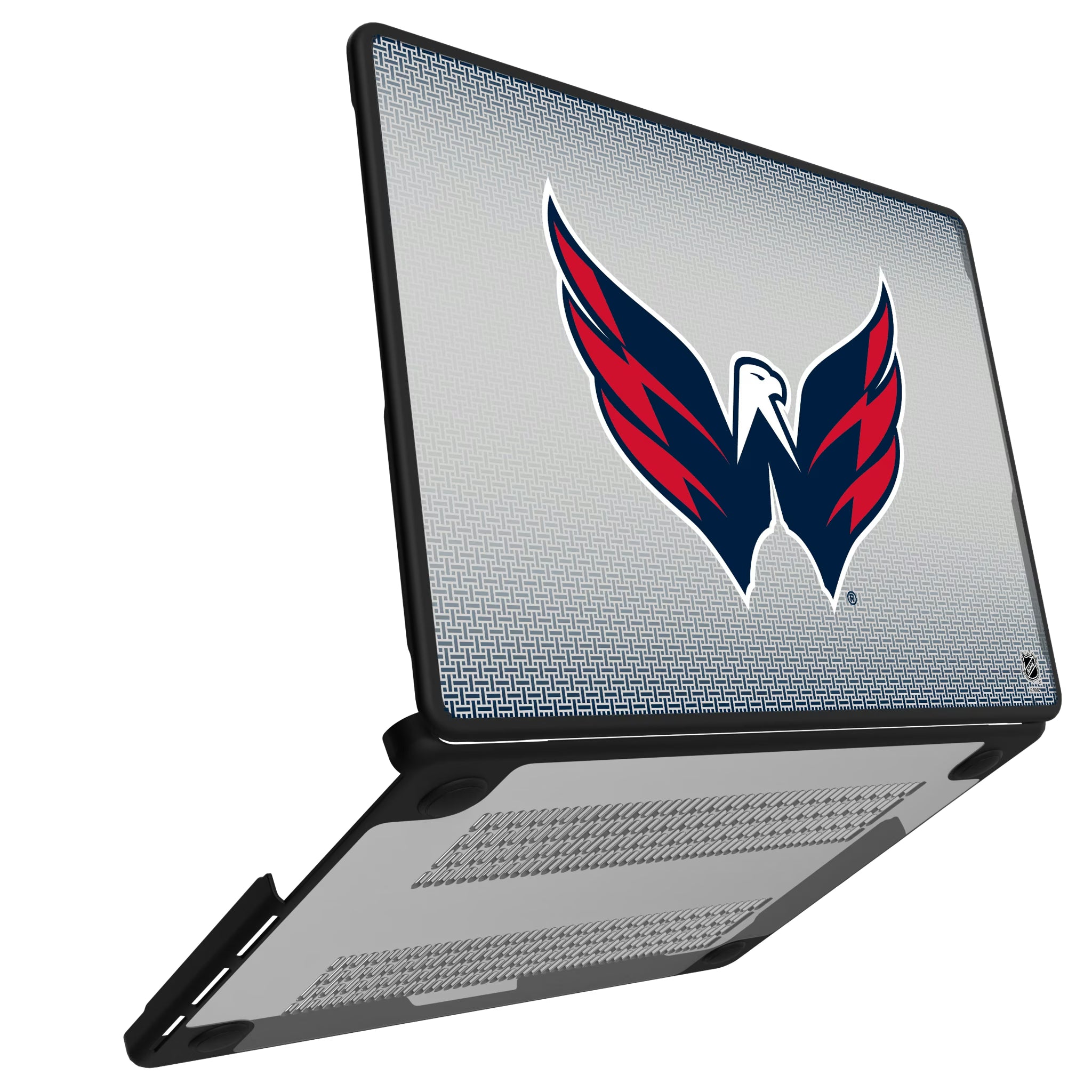 Washington Capitals Linen MacBook Laptop Case for Apple MacBook#Device_MacBook Pro (14-inch, 2021) / MacBook Pro (14-inch, 2023) / MacBook Pro (14-inch, 2024)