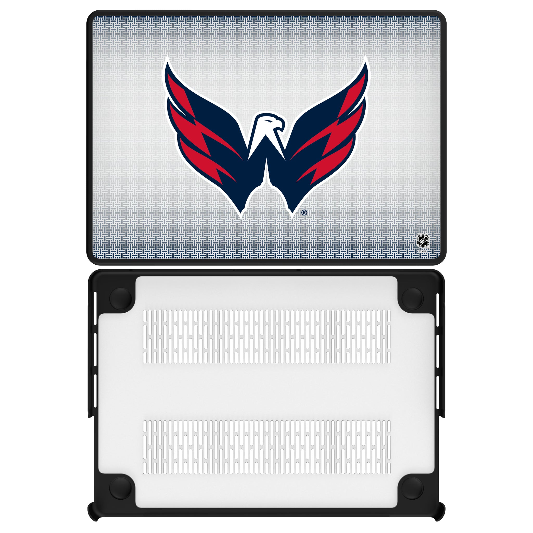 Washington Capitals Linen MacBook Laptop Case for Apple MacBook#Device_MacBook Pro (14-inch, 2021) / MacBook Pro (14-inch, 2023) / MacBook Pro (14-inch, 2024)