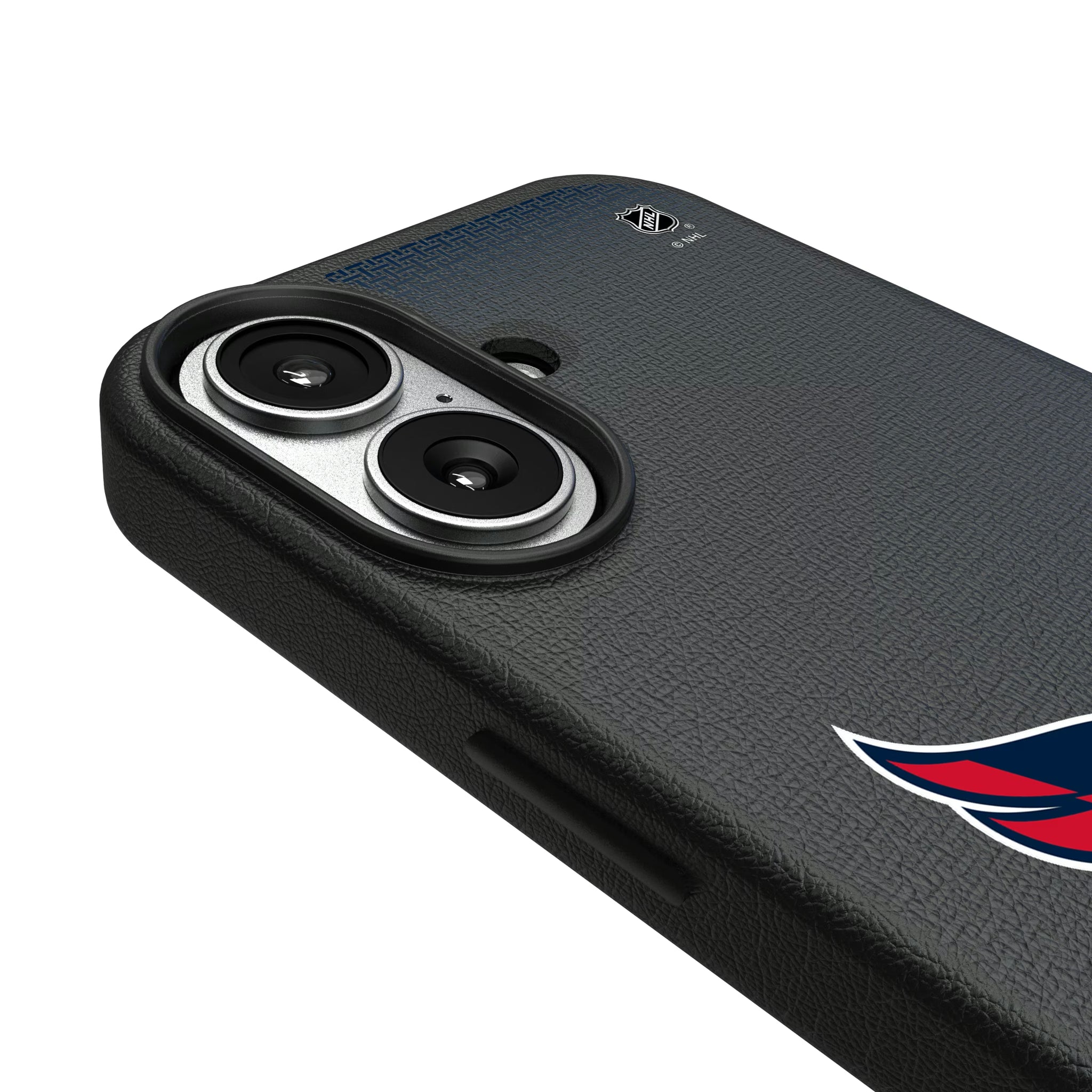 Washington Capitals Linen iPhone MagSafe Compatible Phone Case for Apple iPhone - Detail#Device_iPhone 17