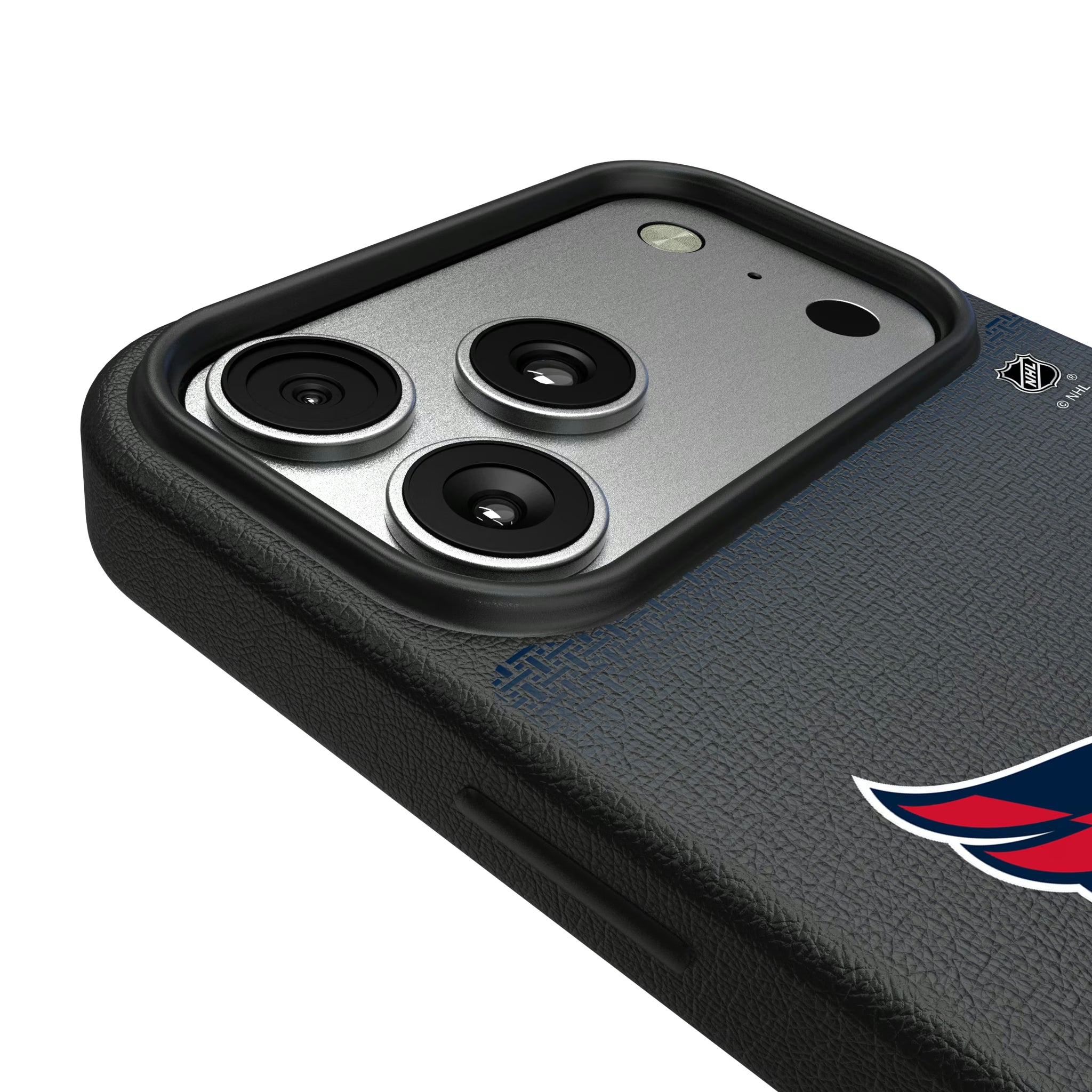 Washington Capitals Linen iPhone MagSafe Compatible Phone Case for Apple iPhone - Detail#Device_iPhone 17 Pro Max
