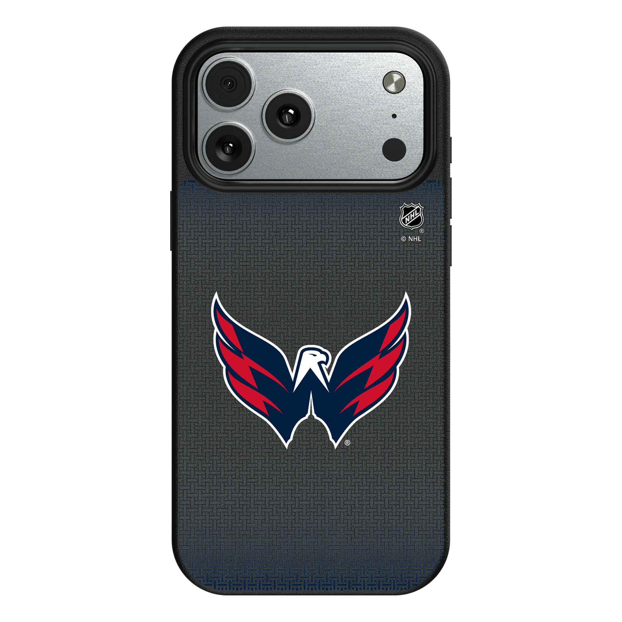 Washington Capitals Linen iPhone MagSafe Compatible Phone Case for Apple iPhone#Device_iPhone 17 Pro Max