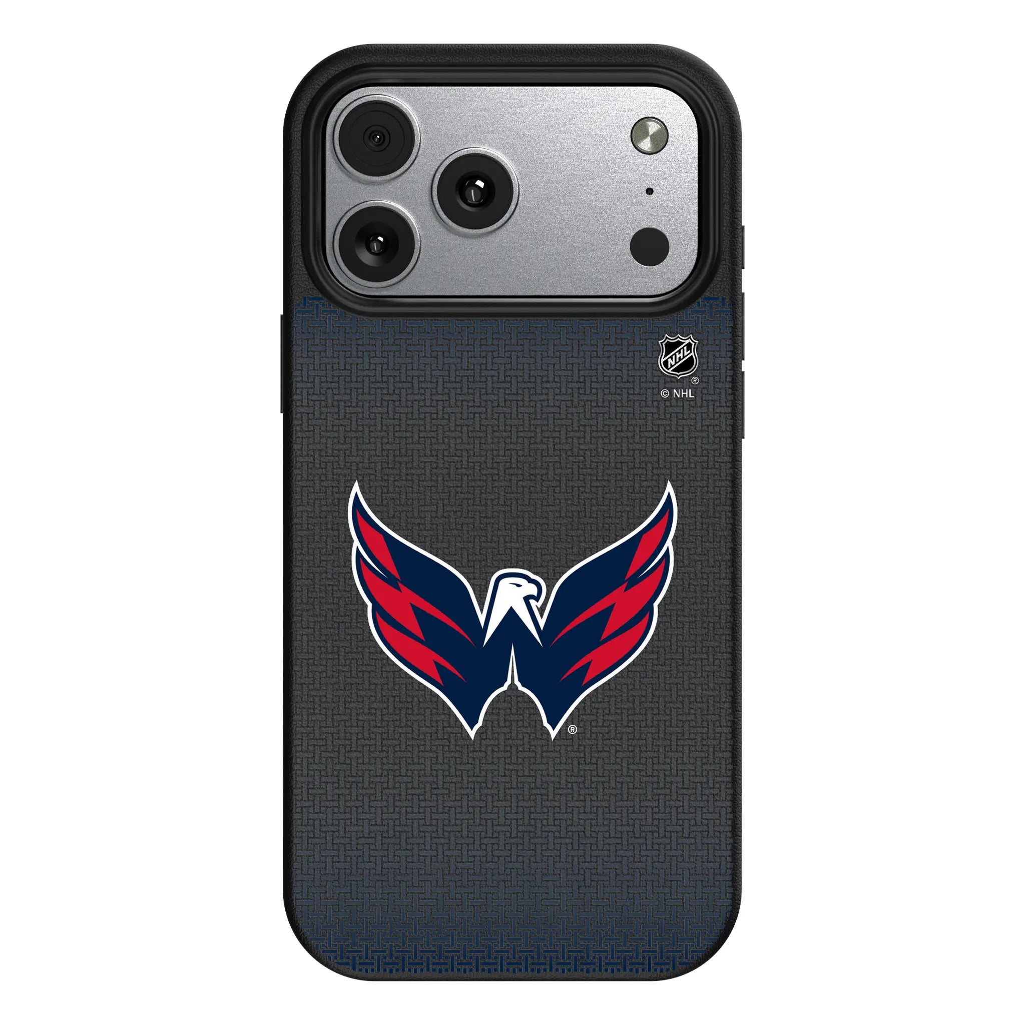 Washington Capitals Linen iPhone MagSafe Compatible Phone Case for Apple iPhone#Device_iPhone 17 Pro Max