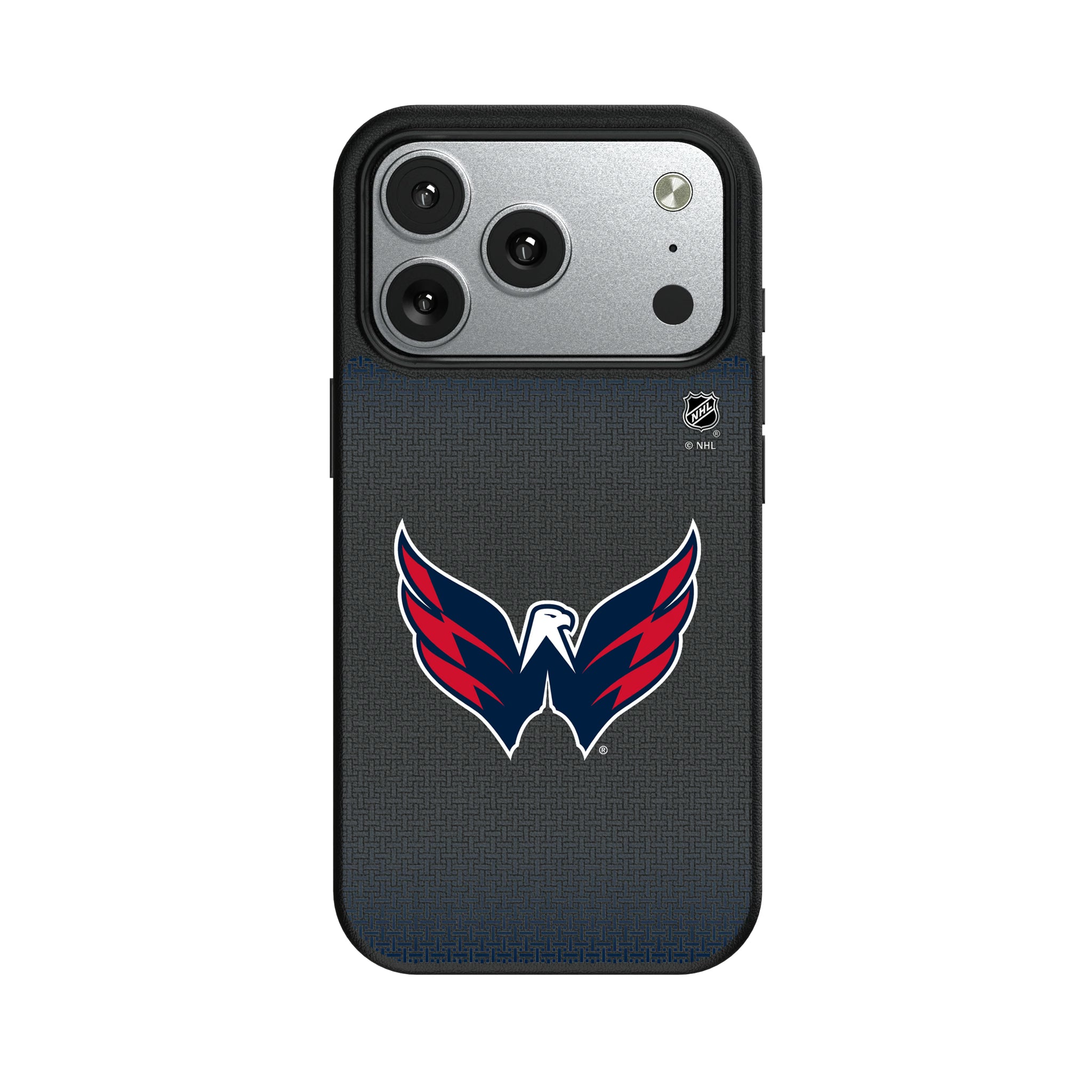 Washington Capitals Linen iPhone MagSafe Compatible Phone Case for Apple iPhone#Device_iPhone 17 Pro