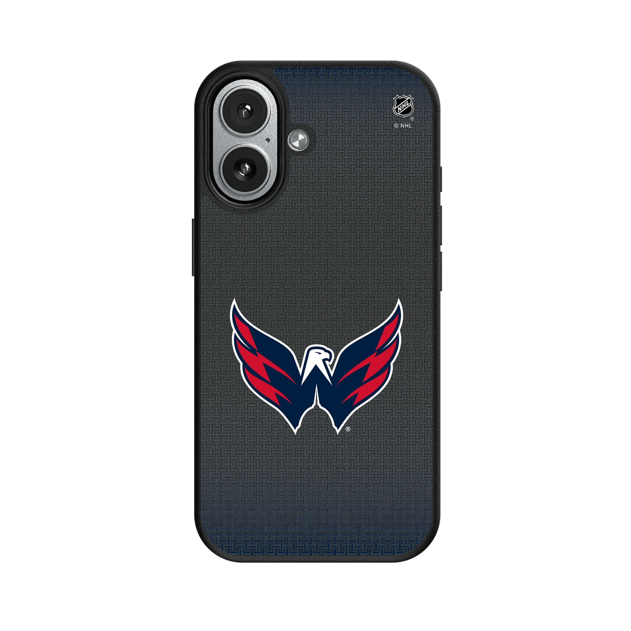 Washington Capitals Linen iPhone MagSafe Compatible Phone Case for Apple iPhone#Device_iPhone 17