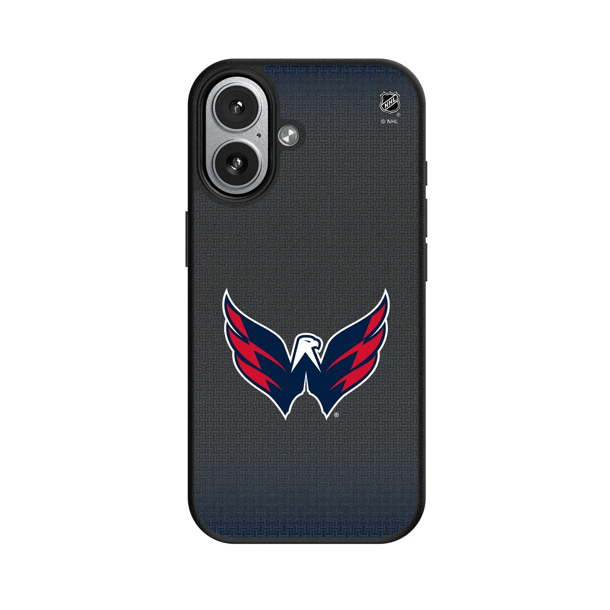 Washington Capitals Linen iPhone MagSafe Compatible Phone Case for Apple iPhone#Device_iPhone 17