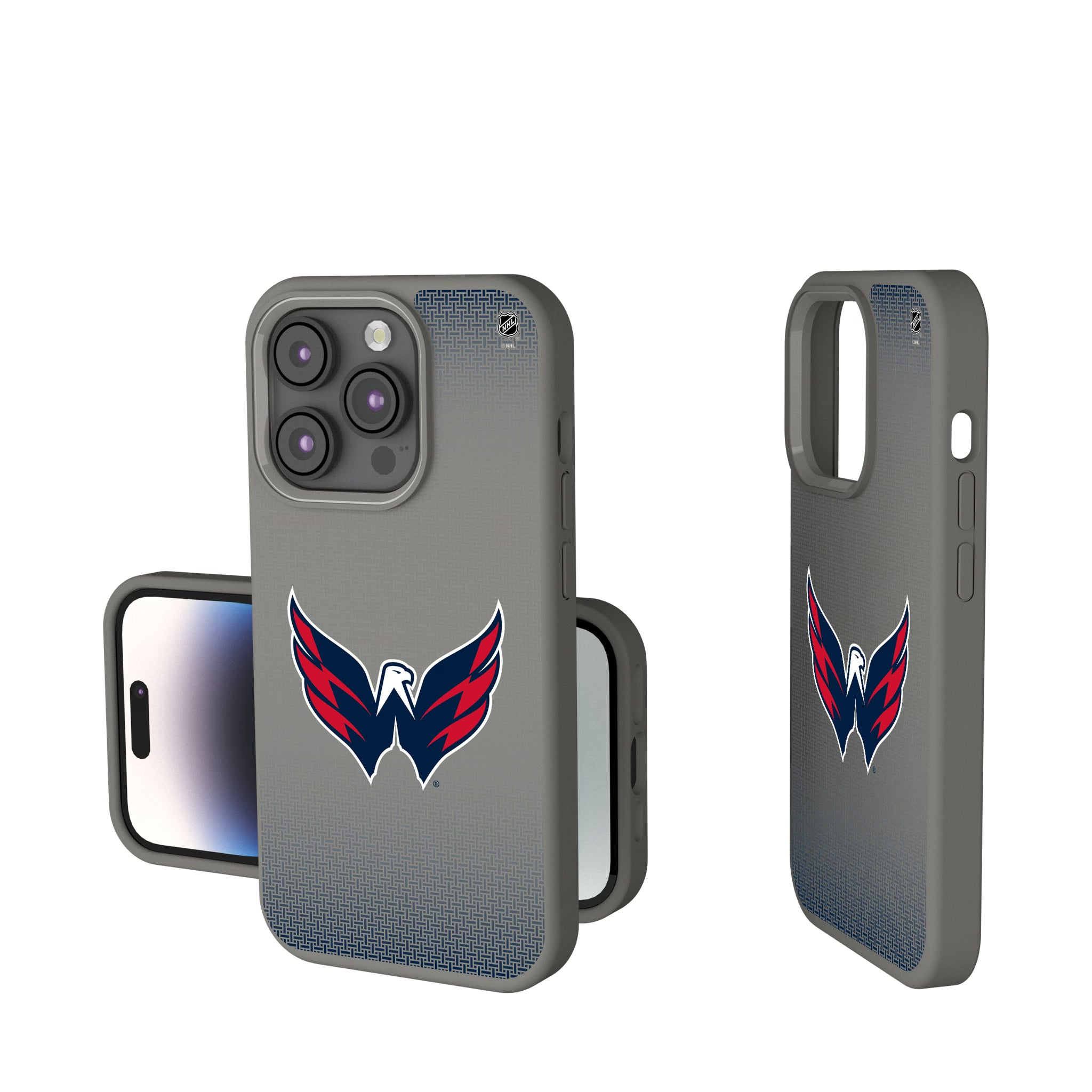 Washington Capitals Linen iPhone Soft Touch Phone Case for Apple iPhone