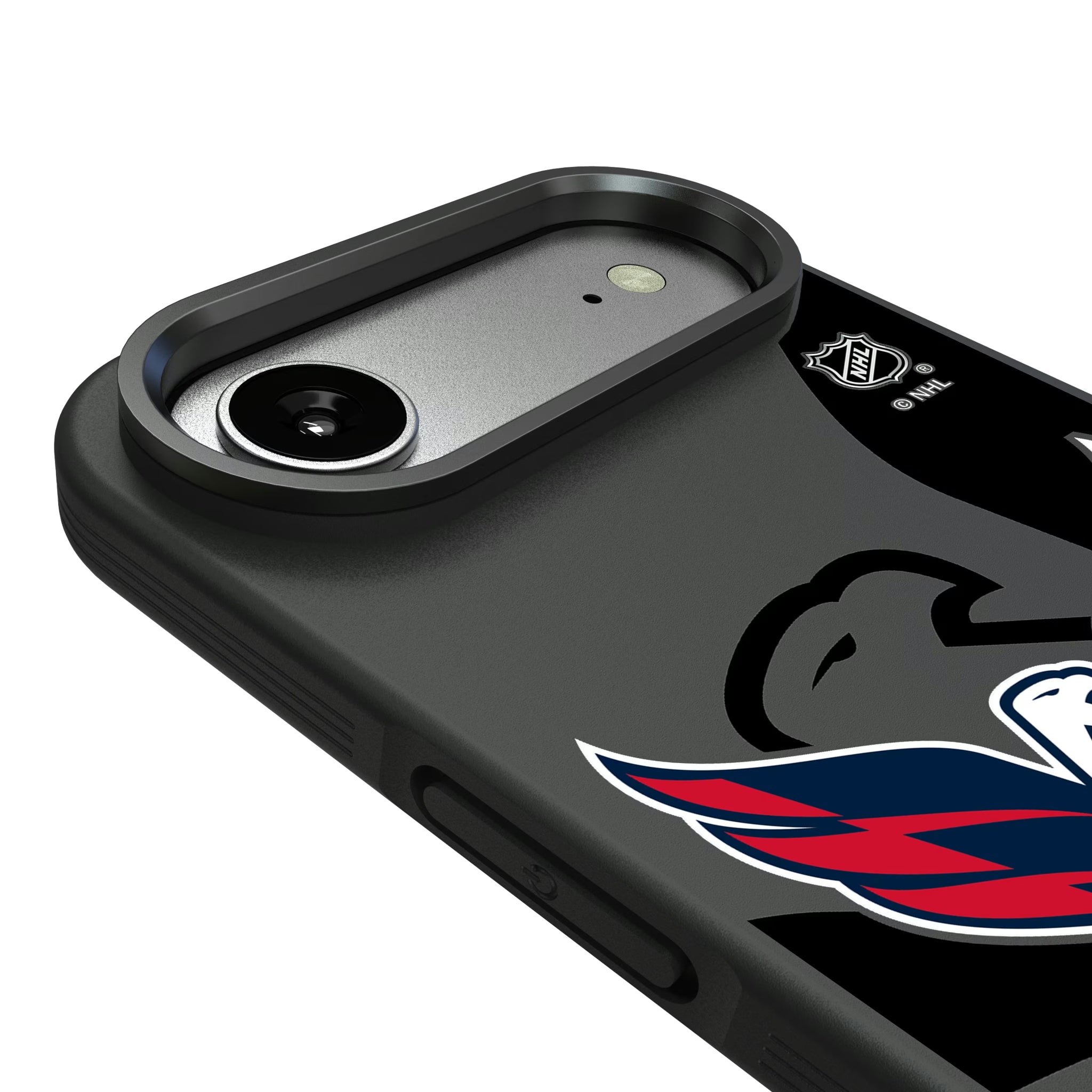 Washington Capitals Monocolor Tilt iPhone Bump Phone Case for Apple iPhone - Detail#Device_iPhone Air