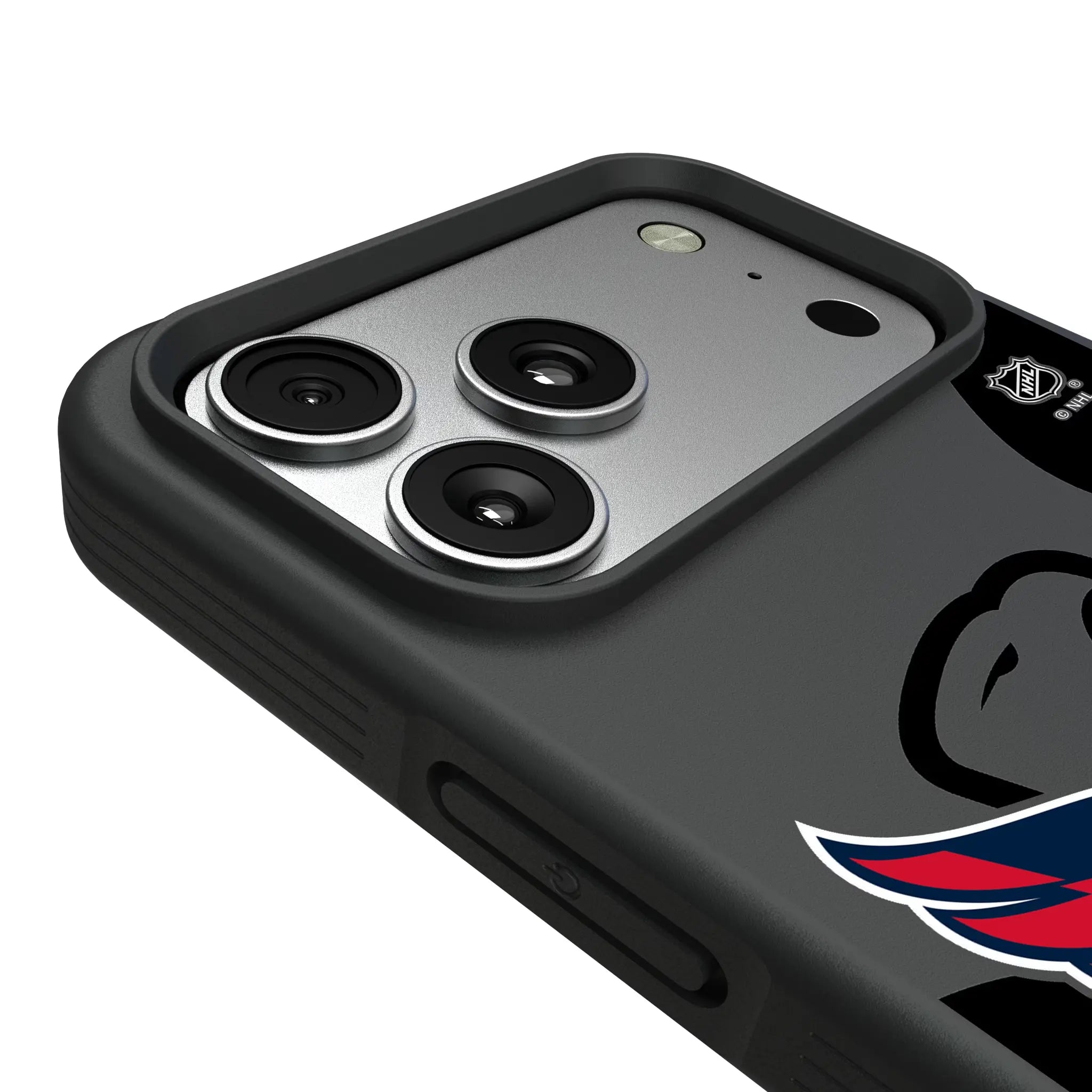 Washington Capitals Monocolor Tilt iPhone Bump Phone Case for Apple iPhone - Detail#Device_iPhone 17 Pro Max