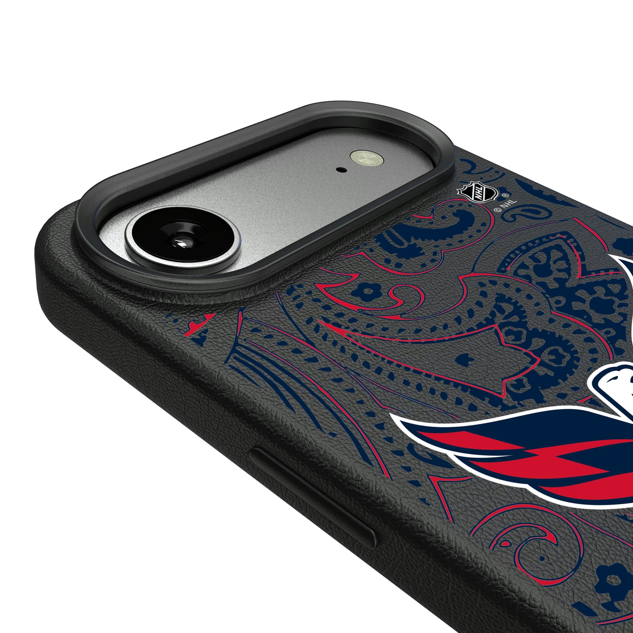 Washington Capitals Paisley iPhone MagSafe Compatible Phone Case for Apple iPhone - Detail#Device_iPhone Air