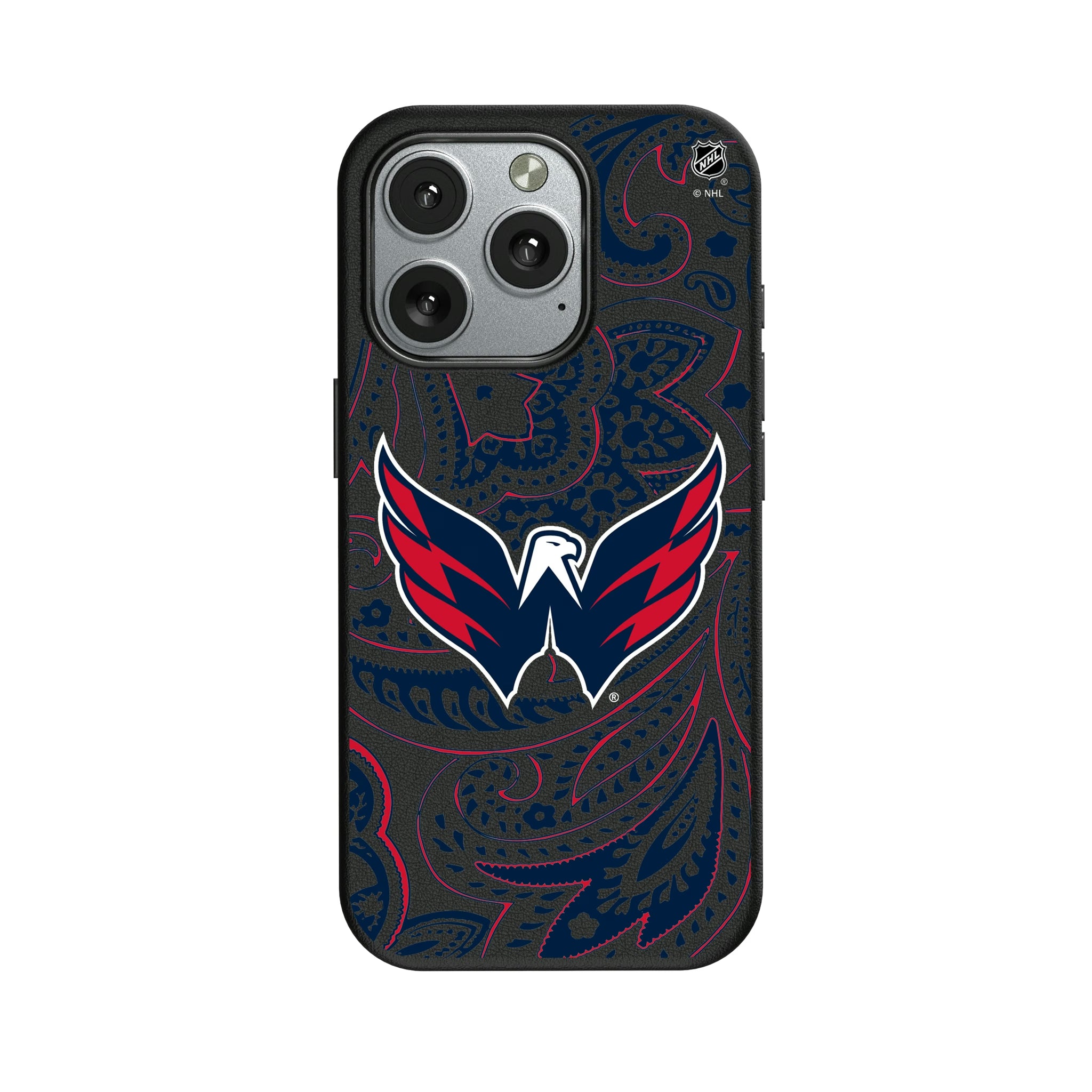 Washington Capitals Paisley iPhone MagSafe Compatible Phone Case for Apple iPhone