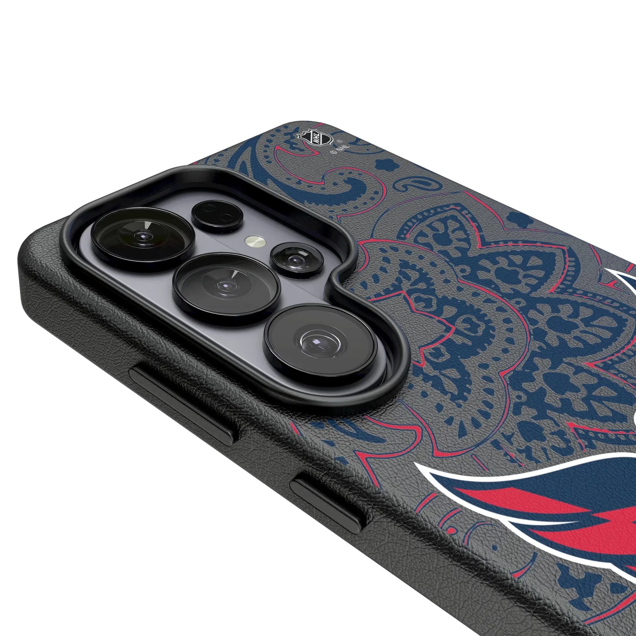 Washington Capitals Paisley Galaxy MagSafe Compatible Phone Case for Samsung Galaxy - Detail#Device_Galaxy S26 Ultra