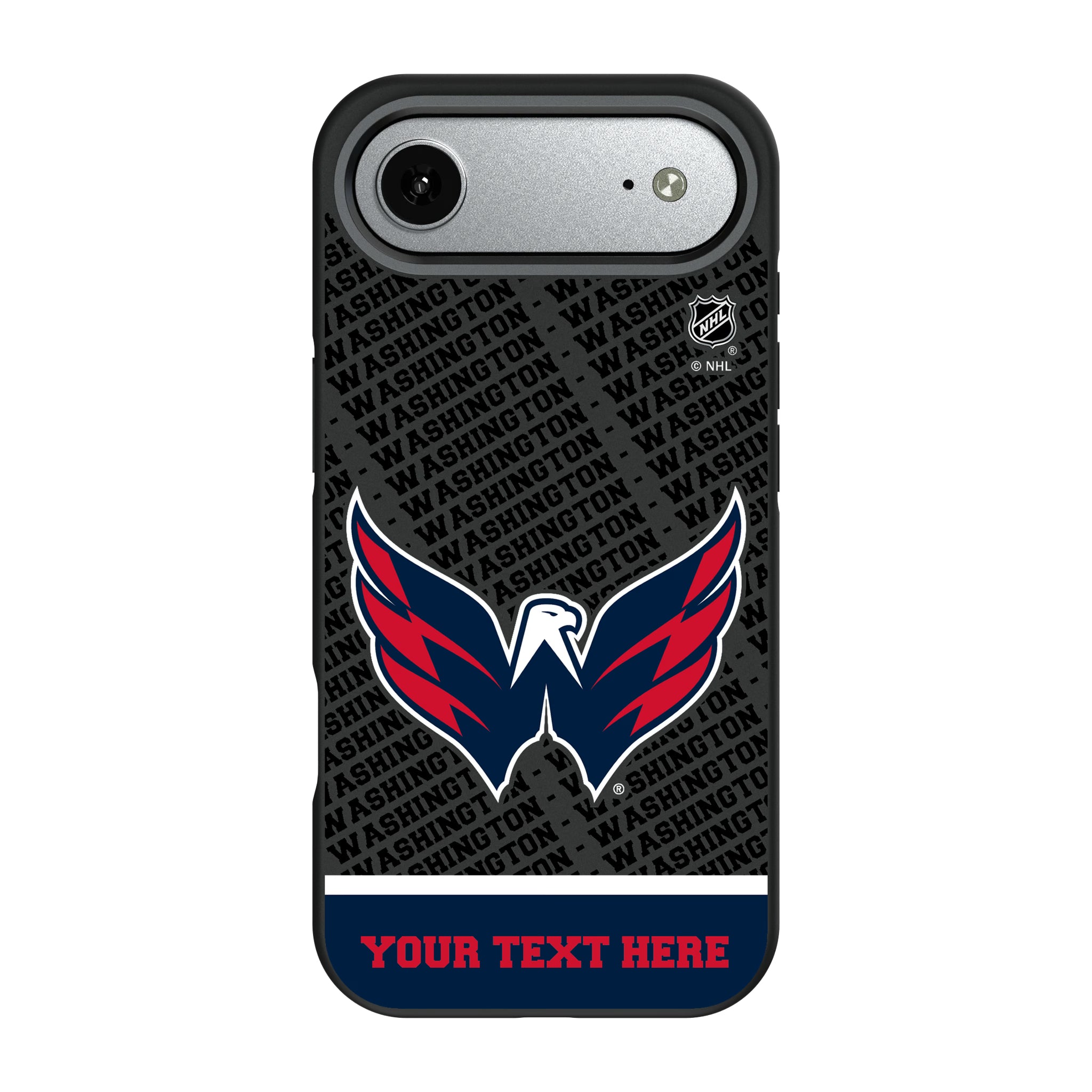 Washington Capitals Personalized EndZone Plus iPhone Bump Phone Case for Apple iPhone#Device_iPhone Air