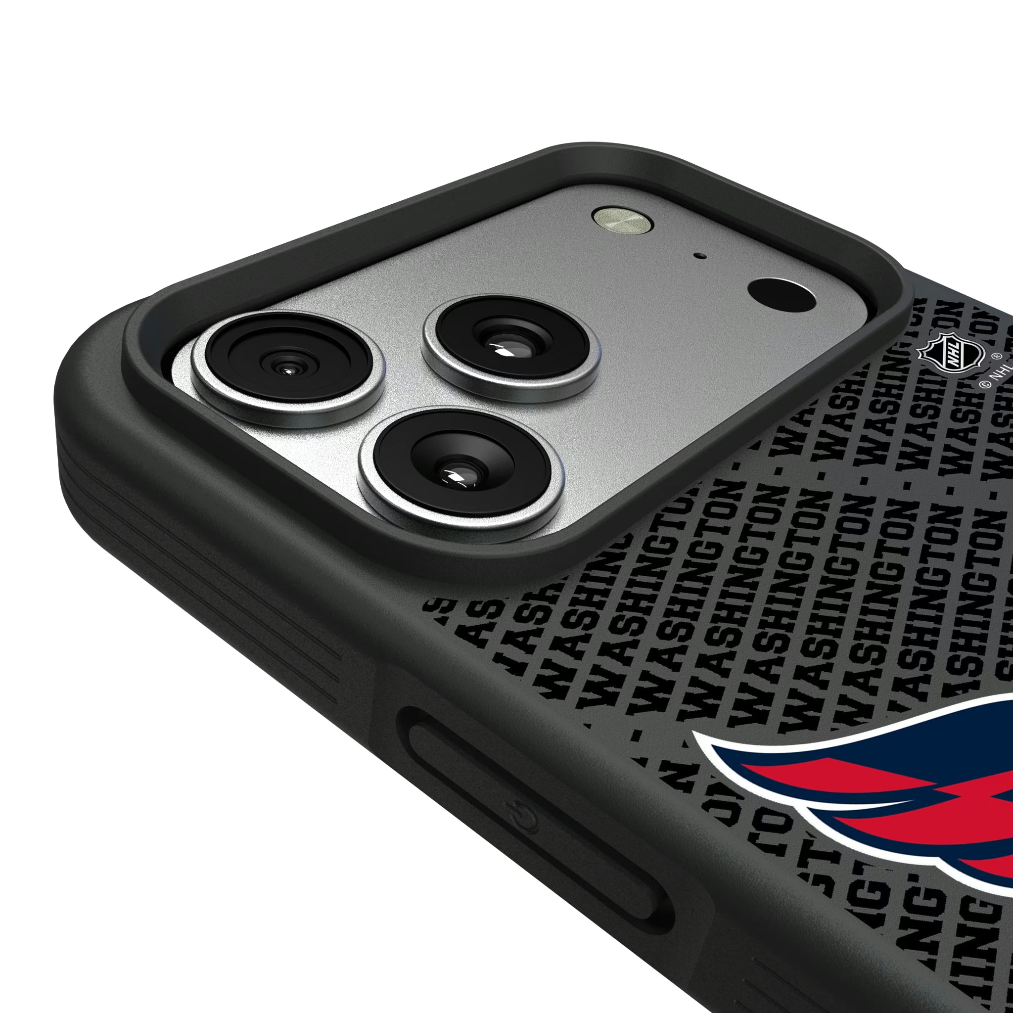 Washington Capitals Personalized EndZone Plus iPhone Bump Phone Case for Apple iPhone - Detail#Device_iPhone 17 Pro Max