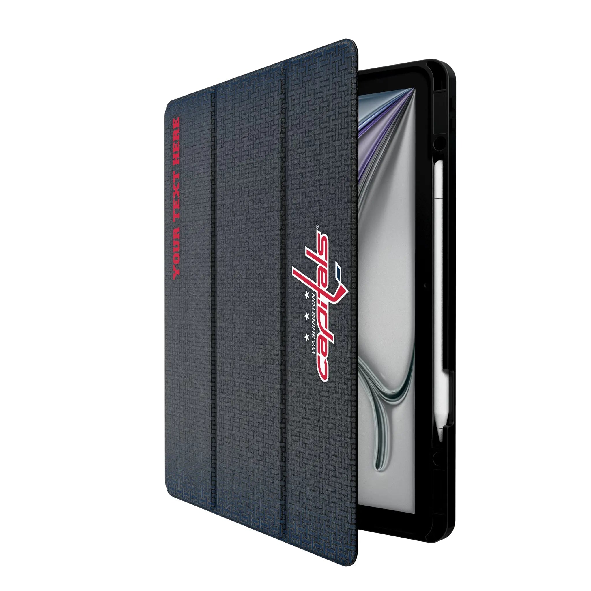 Washington Capitals Personalized Linen iPad Tablet Case for Apple iPad