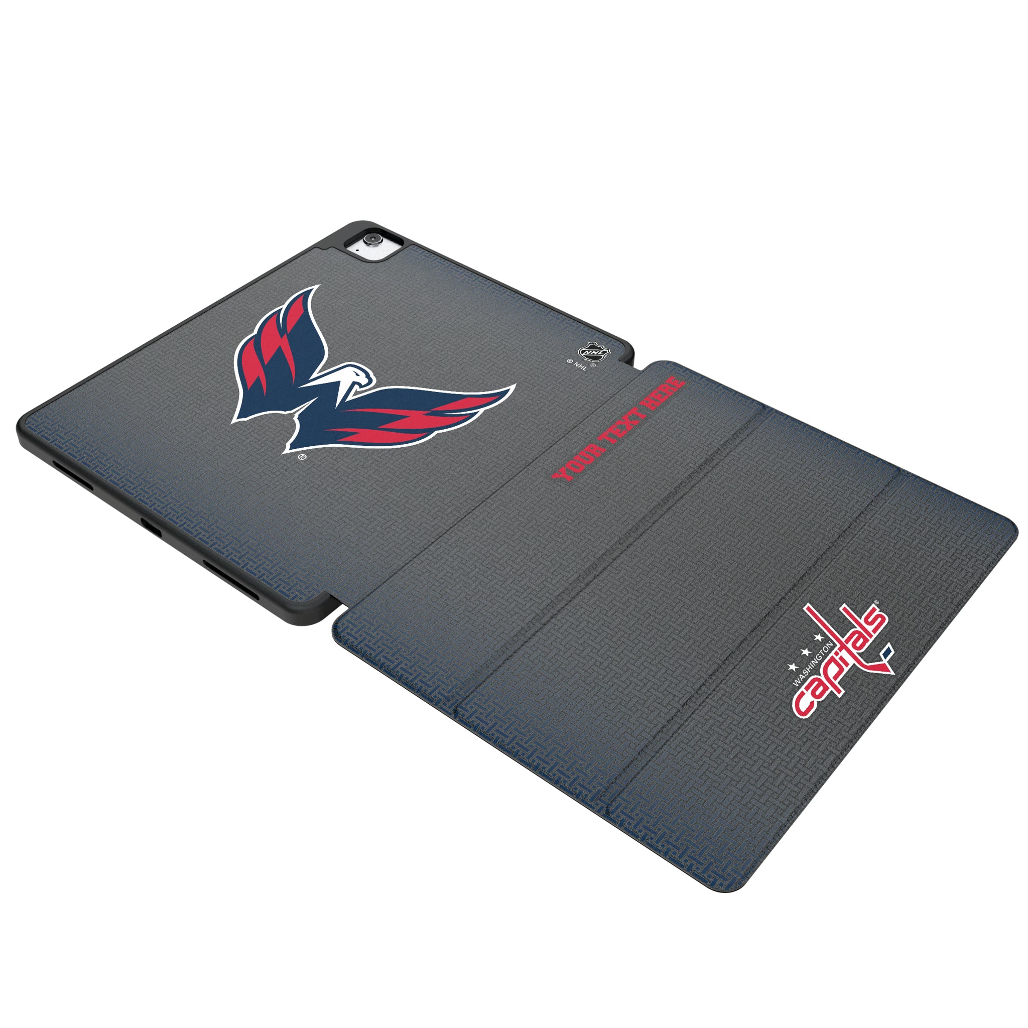 Washington Capitals Personalized Linen iPad Tablet Case for Apple iPad