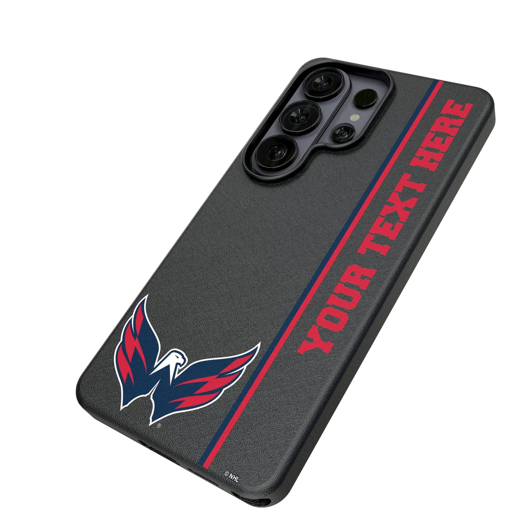 Washington Capitals Personalized Sidebard Galaxy MagSafe Compatible Phone Case for Samsung Galaxy - Isometric View#Device_Galaxy S26 Ultra