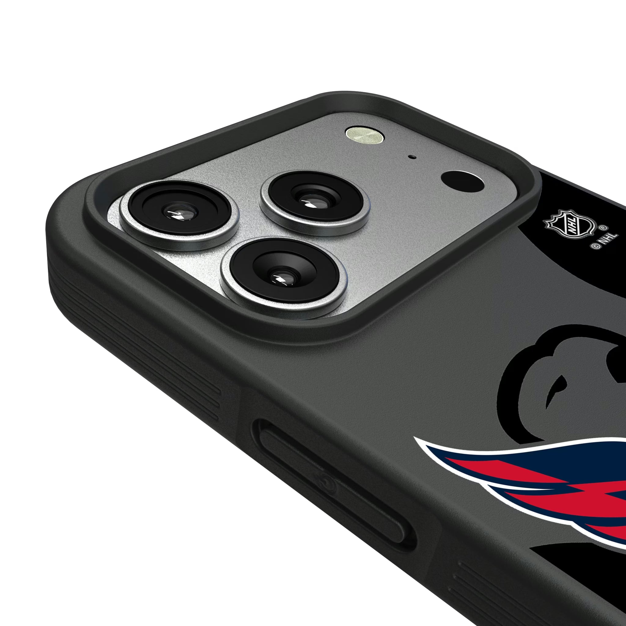 Washington Capitals Personalized Tilt iPhone Bump Phone Case for Apple iPhone - Detail#Device_iPhone 17 Pro