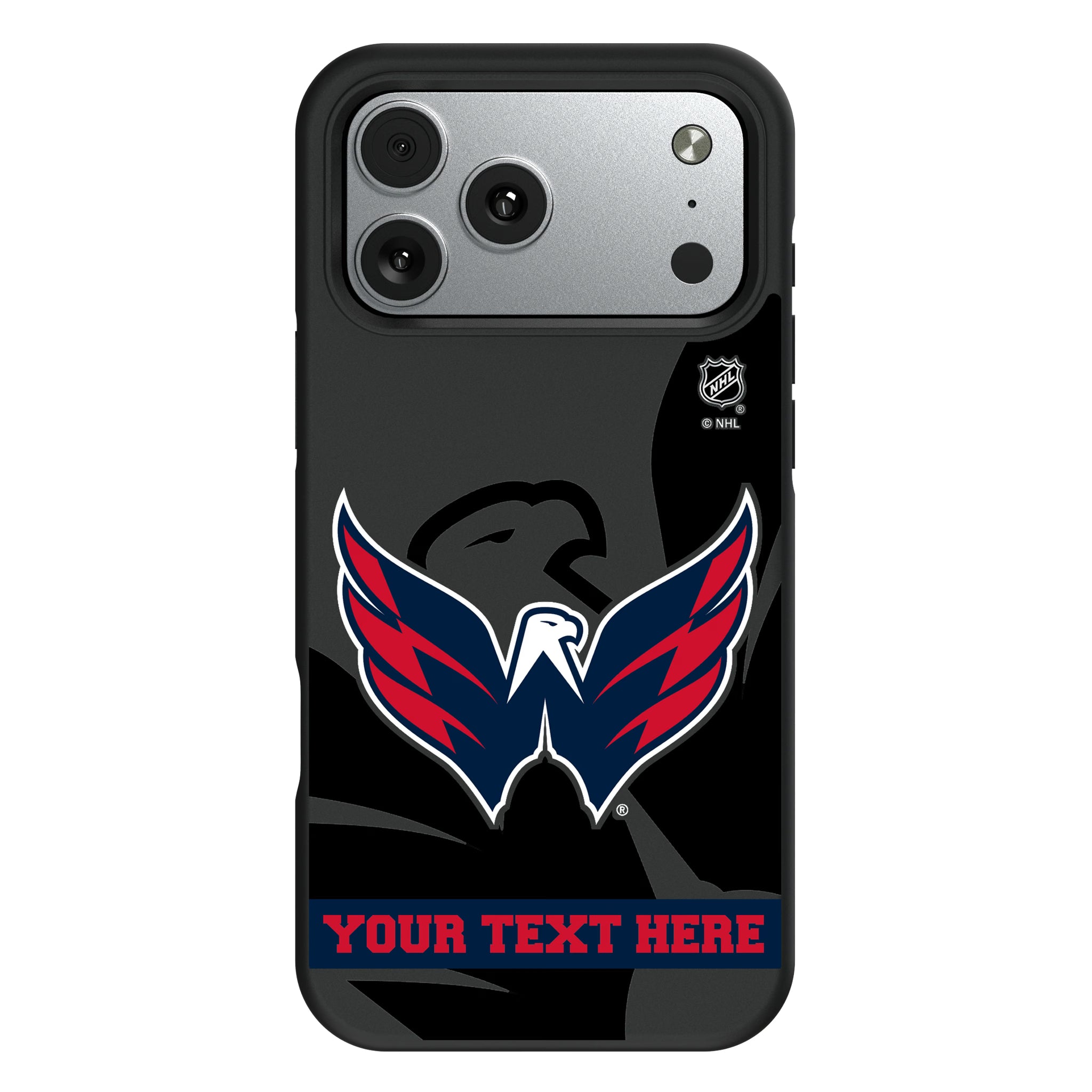 Washington Capitals Personalized Tilt iPhone Bump Phone Case for Apple iPhone#Device_iPhone 17 Pro Max
