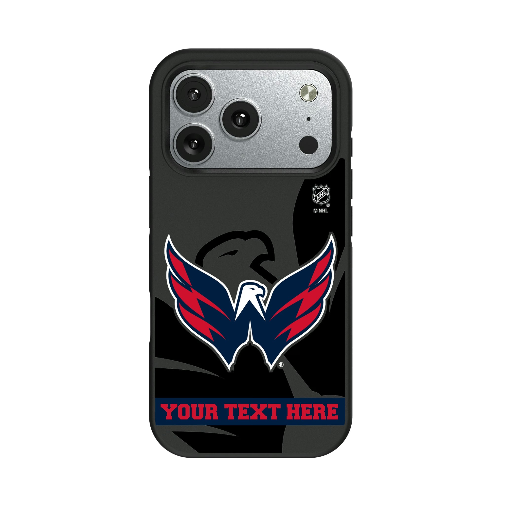Washington Capitals Personalized Tilt iPhone Bump Phone Case for Apple iPhone#Device_iPhone 17 Pro