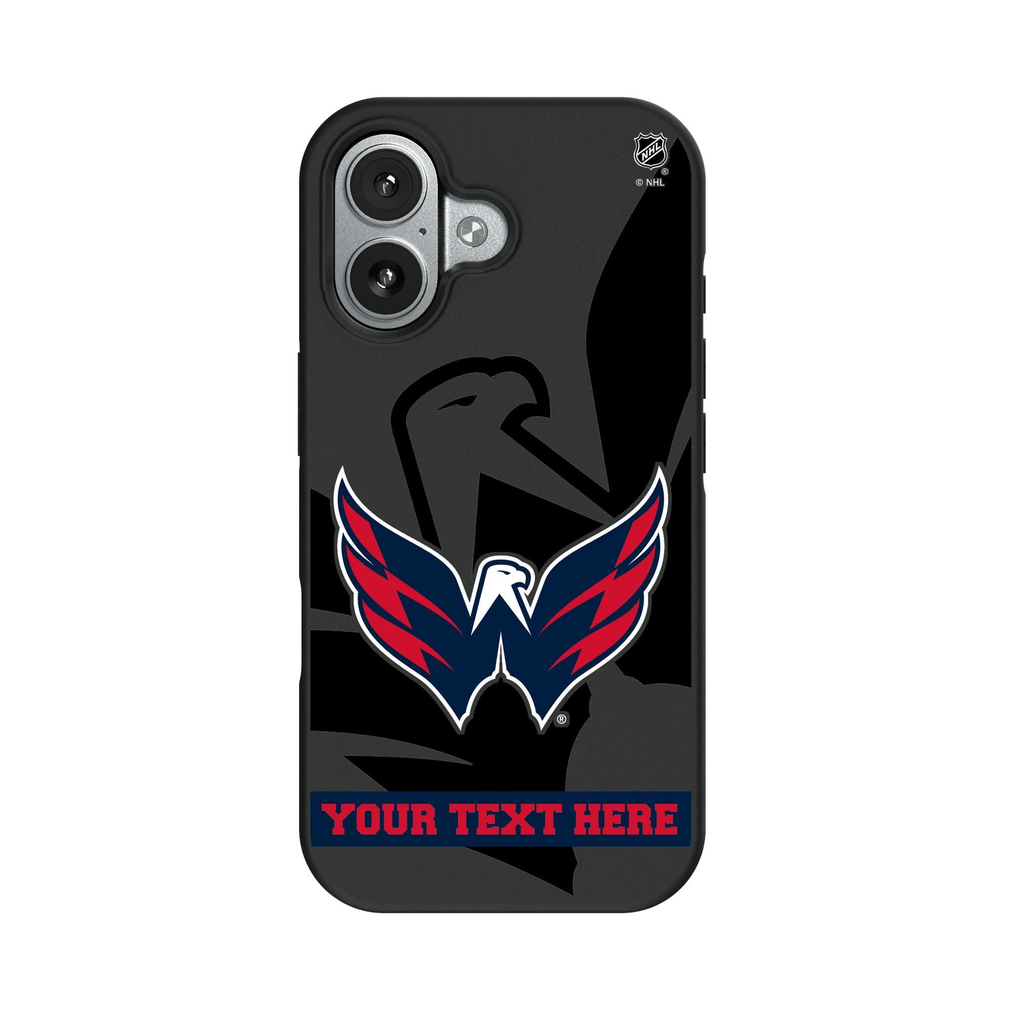 Washington Capitals Personalized Tilt iPhone Bump Phone Case for Apple iPhone#Device_iPhone 17