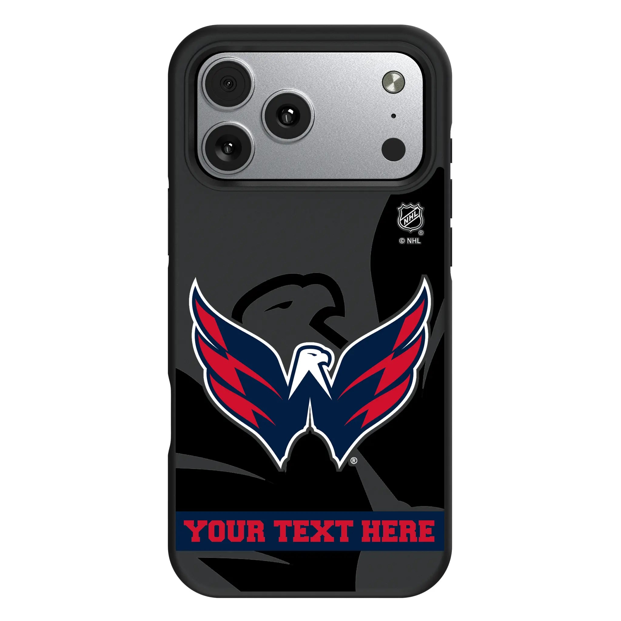 Washington Capitals Personalized Tilt iPhone Bump Phone Case for Apple iPhone#Device_iPhone 17 Pro Max