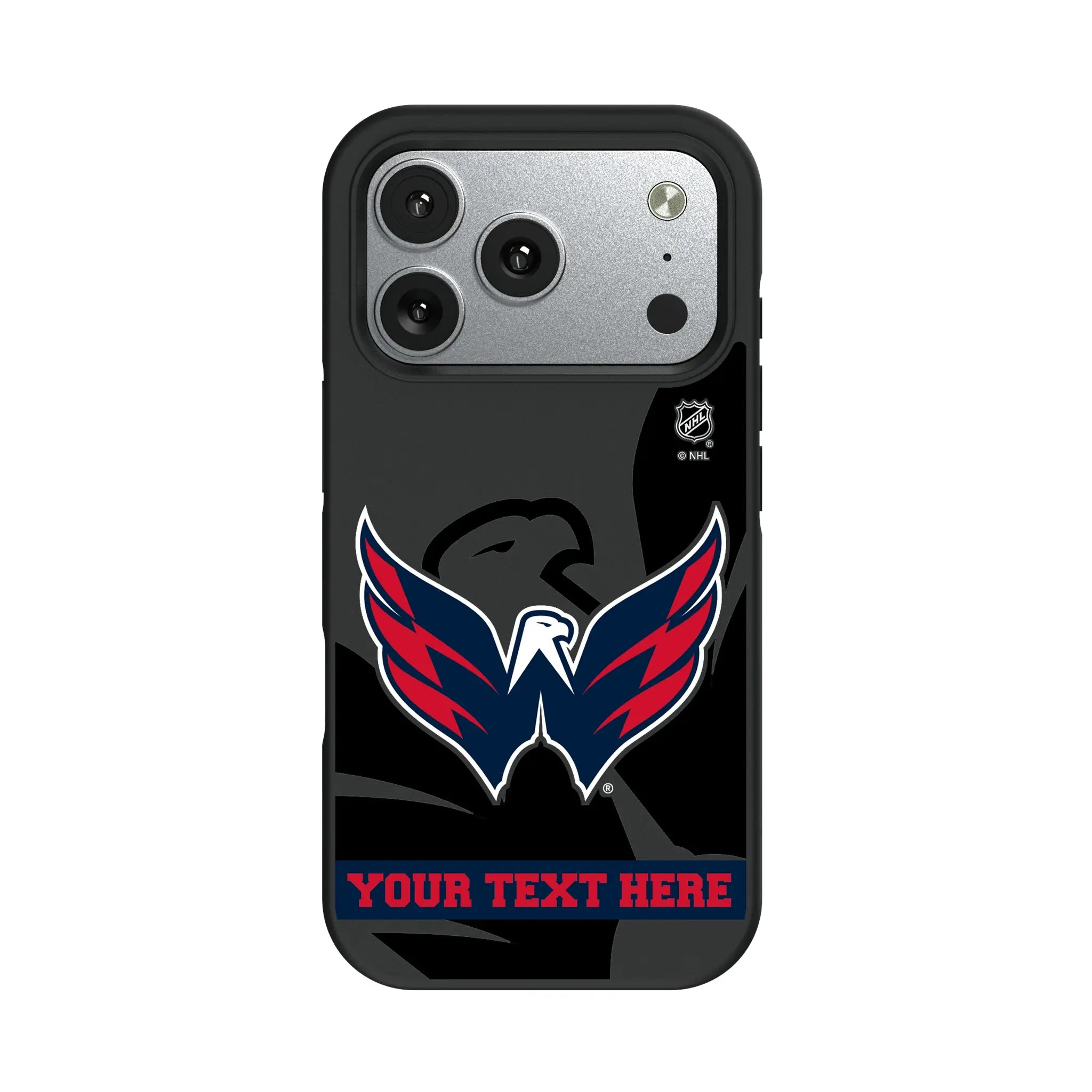Washington Capitals Personalized Tilt iPhone Bump Phone Case for Apple iPhone#Device_iPhone 17 Pro