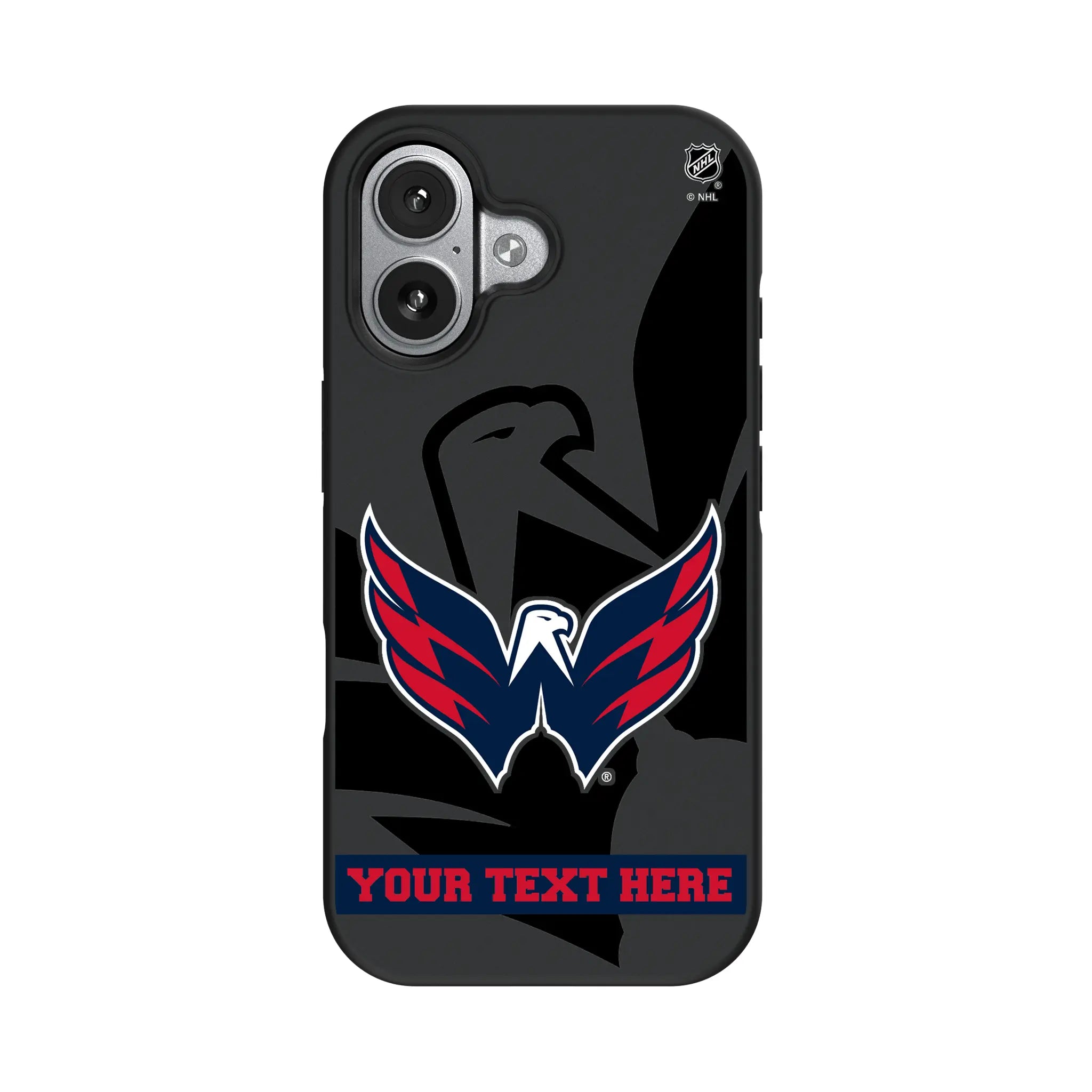 Washington Capitals Personalized Tilt iPhone Bump Phone Case for Apple iPhone#Device_iPhone 17