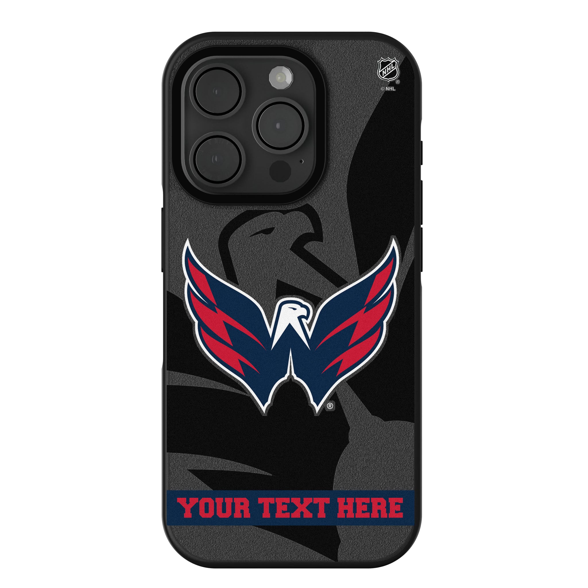 Washington Capitals Personalized Tilt iPhone Bump Phone Case for Apple iPhone