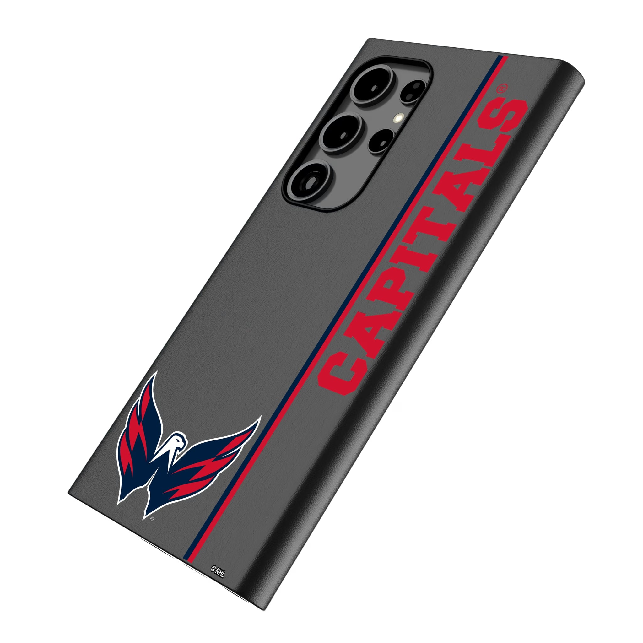 Washington Capitals Sidebar Galaxy MagSafe Compatible Phone Case for Samsung Galaxy - Isometric View