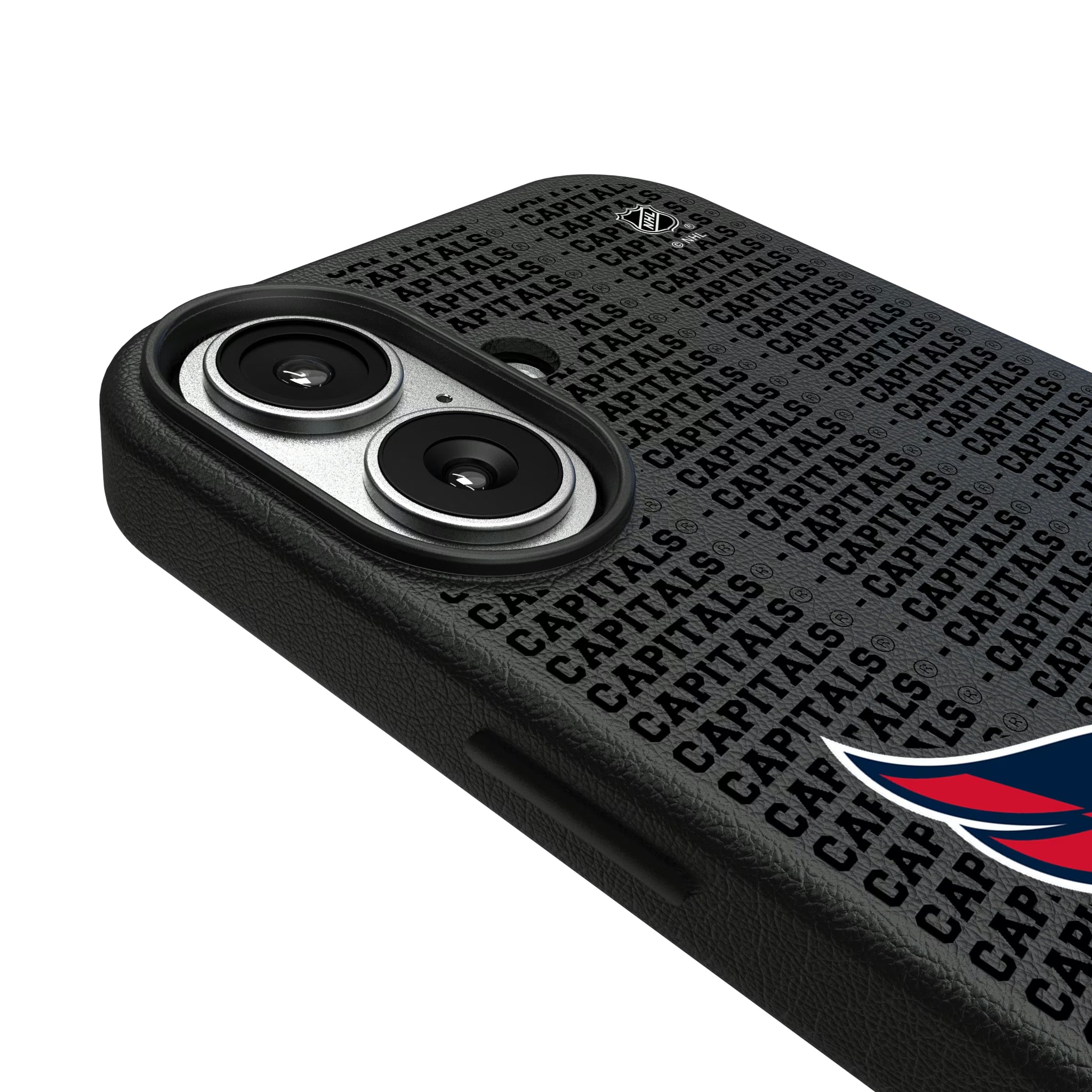 Washington Capitals Text Backdrop iPhone MagSafe Compatible Phone Case for Apple iPhone - Detail#Device_iPhone 17