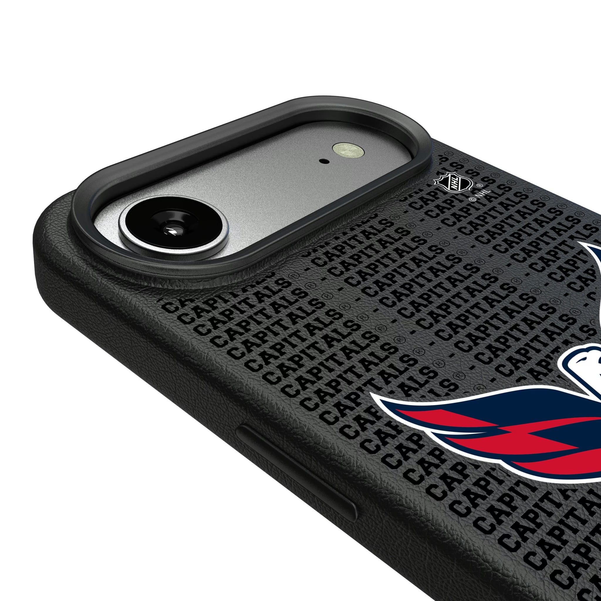 Washington Capitals Text Backdrop iPhone MagSafe Compatible Phone Case for Apple iPhone - Detail#Device_iPhone Air