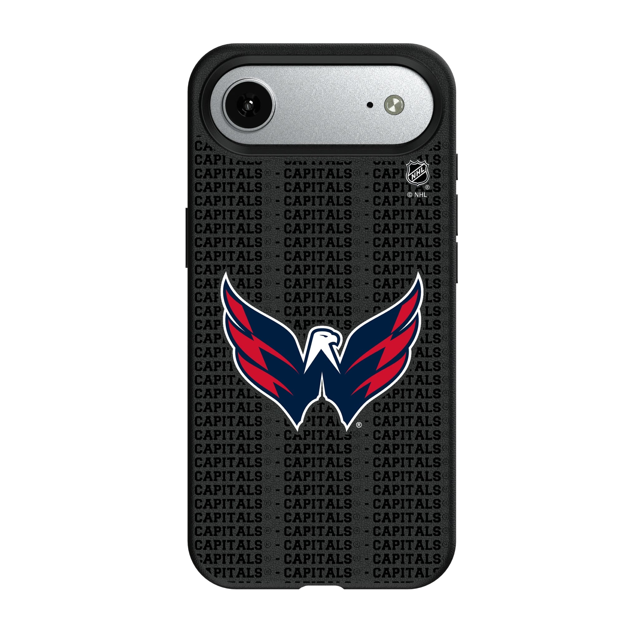 Washington Capitals Text Backdrop iPhone MagSafe Compatible Phone Case for Apple iPhone#Device_iPhone Air