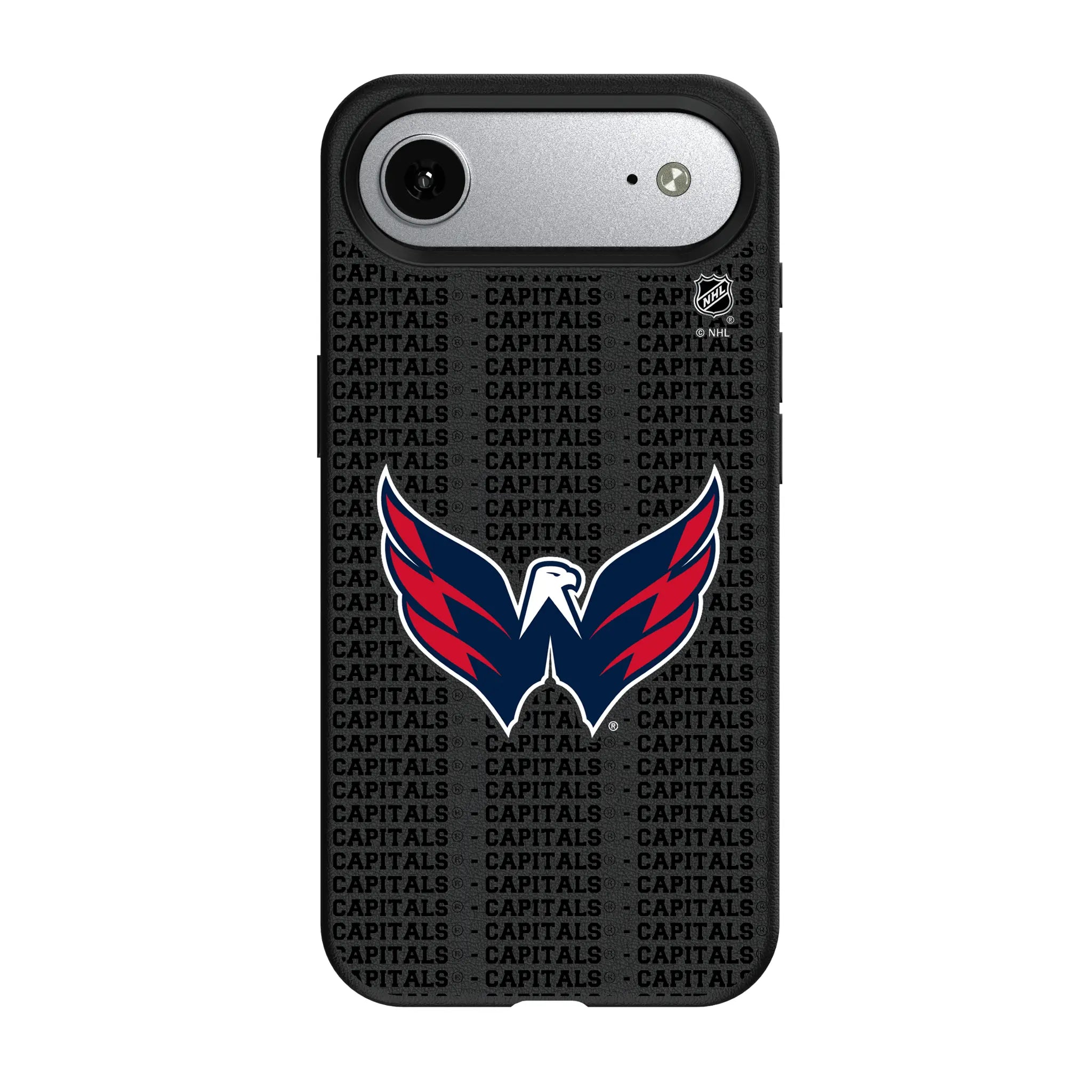 Washington Capitals Text Backdrop iPhone MagSafe Compatible Phone Case for Apple iPhone#Device_iPhone Air