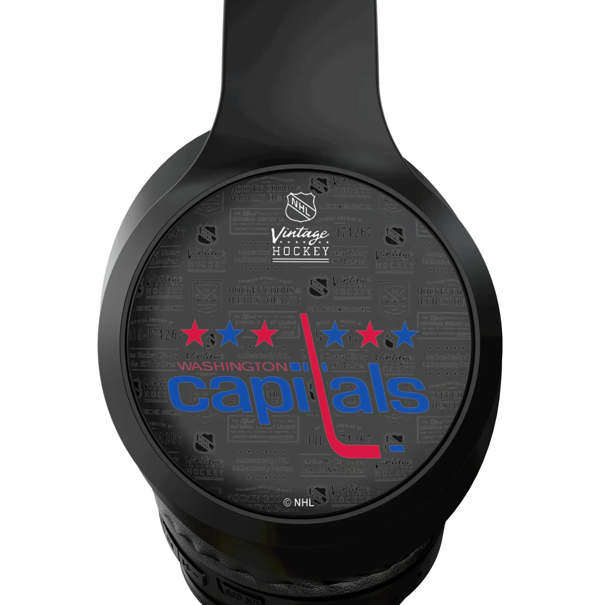 Throwback Wireless Over-Ear Headphones With Case - Detail