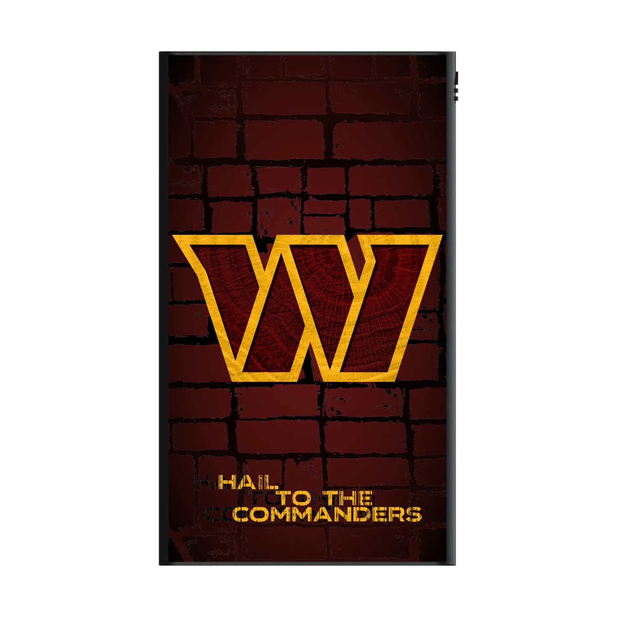 Washington Commanders Brick 5000mAh Flat Power Bank