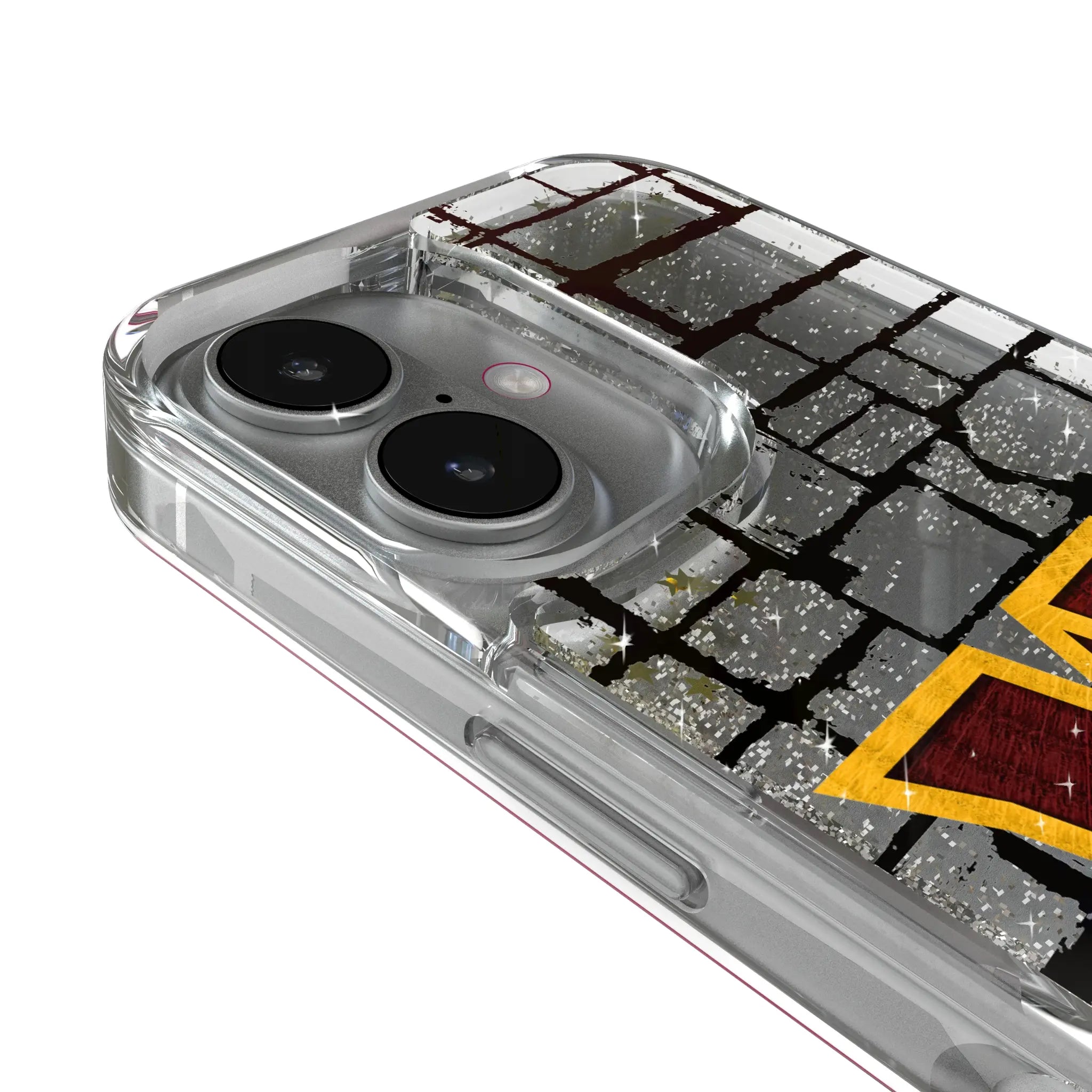 Washington Commanders Brick iPhone Glitter Phone Case for Apple iPhone - Detail