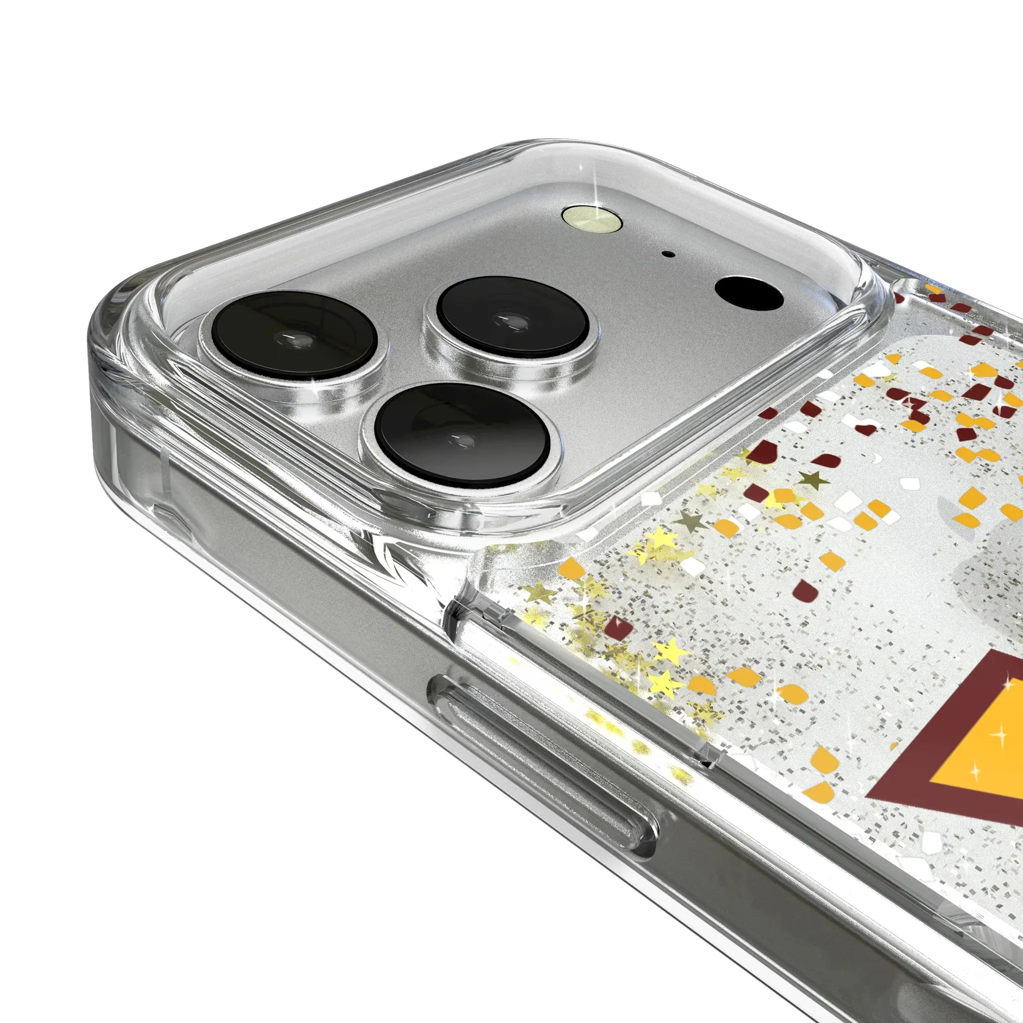 Washington Commanders Confetti iPhone Glitter Phone Case for Apple iPhone - Detail