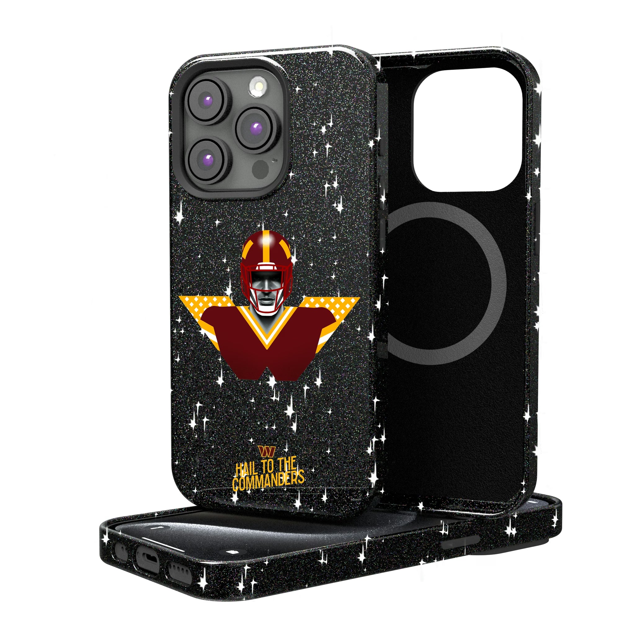 Washington Commanders Deco iPhone Bling Phone Case for Apple iPhone