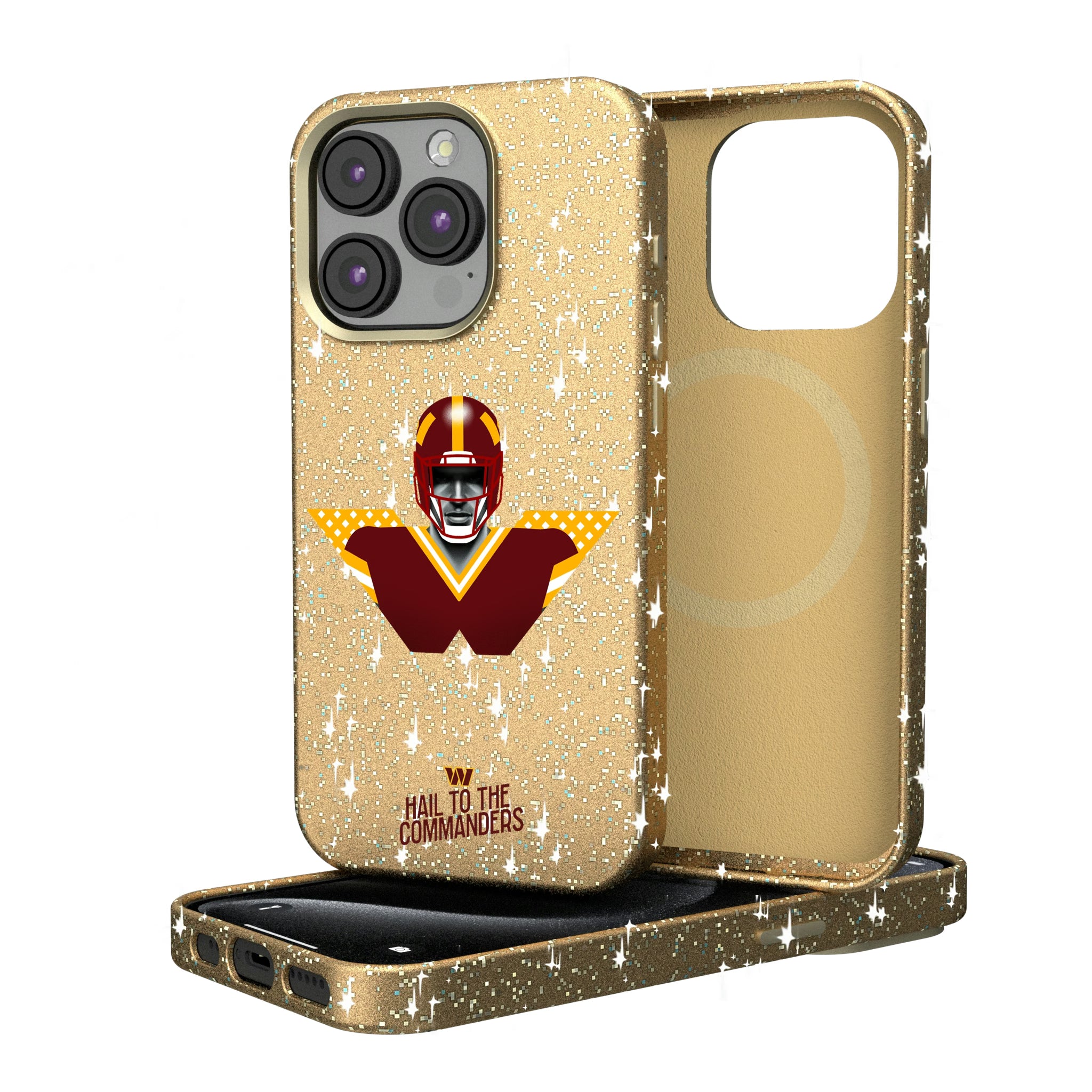 Washington Commanders Deco iPhone Bling Phone Case for Apple iPhone