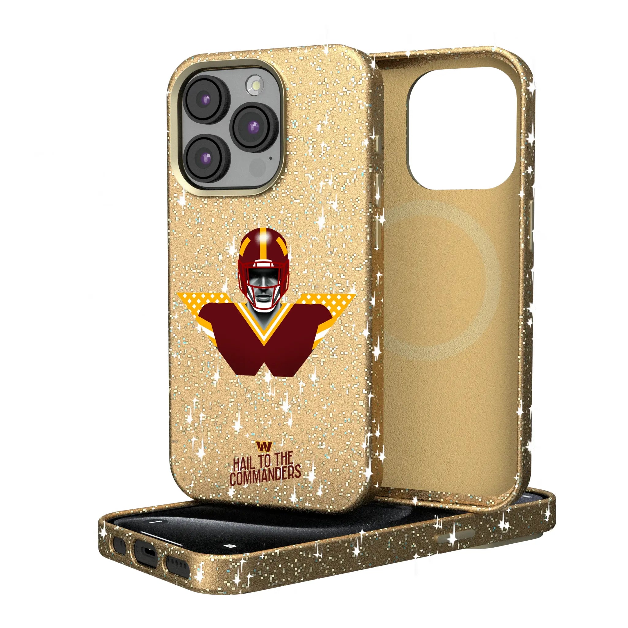 Washington Commanders Deco iPhone Bling Phone Case for Apple iPhone