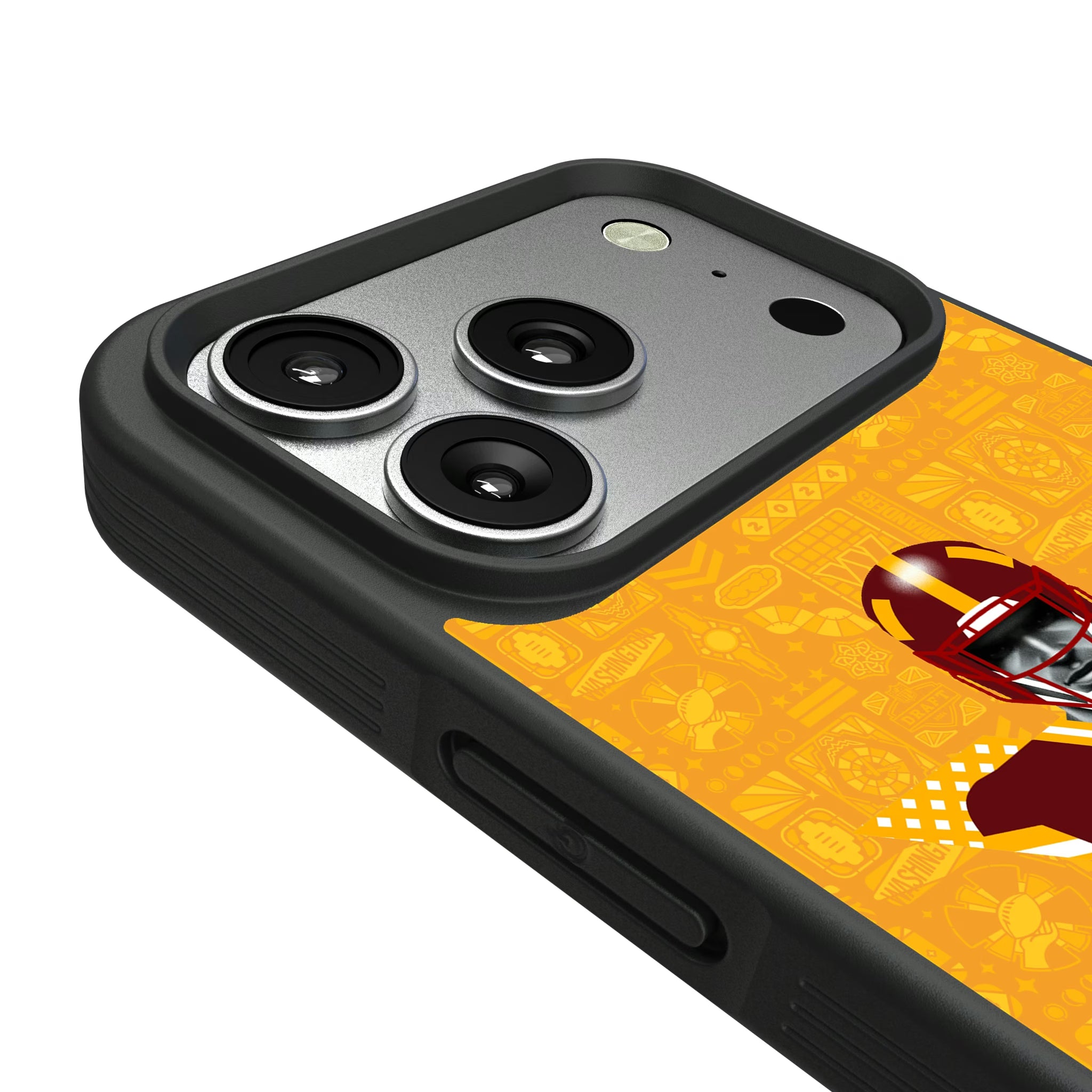 Washington Commanders Deco iPhone Bump Phone Case for Apple iPhone - Detail#Device_iPhone 17 Pro